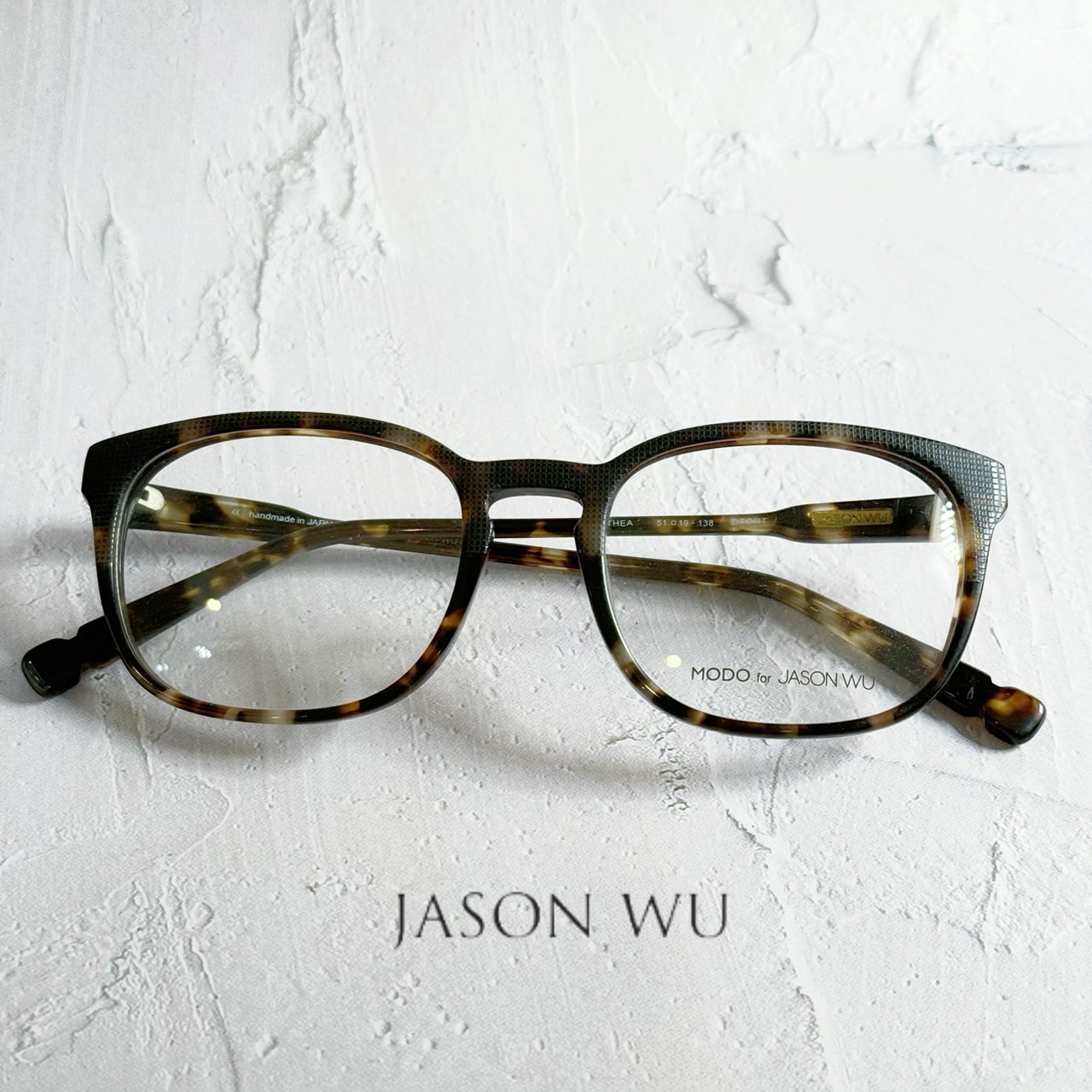 【JASON WU x MODO 聯名款】玳瑁｜壓紋質感｜MOD.THEA｜出清｜日本框｜唯光眼鏡 | 蝦皮購物