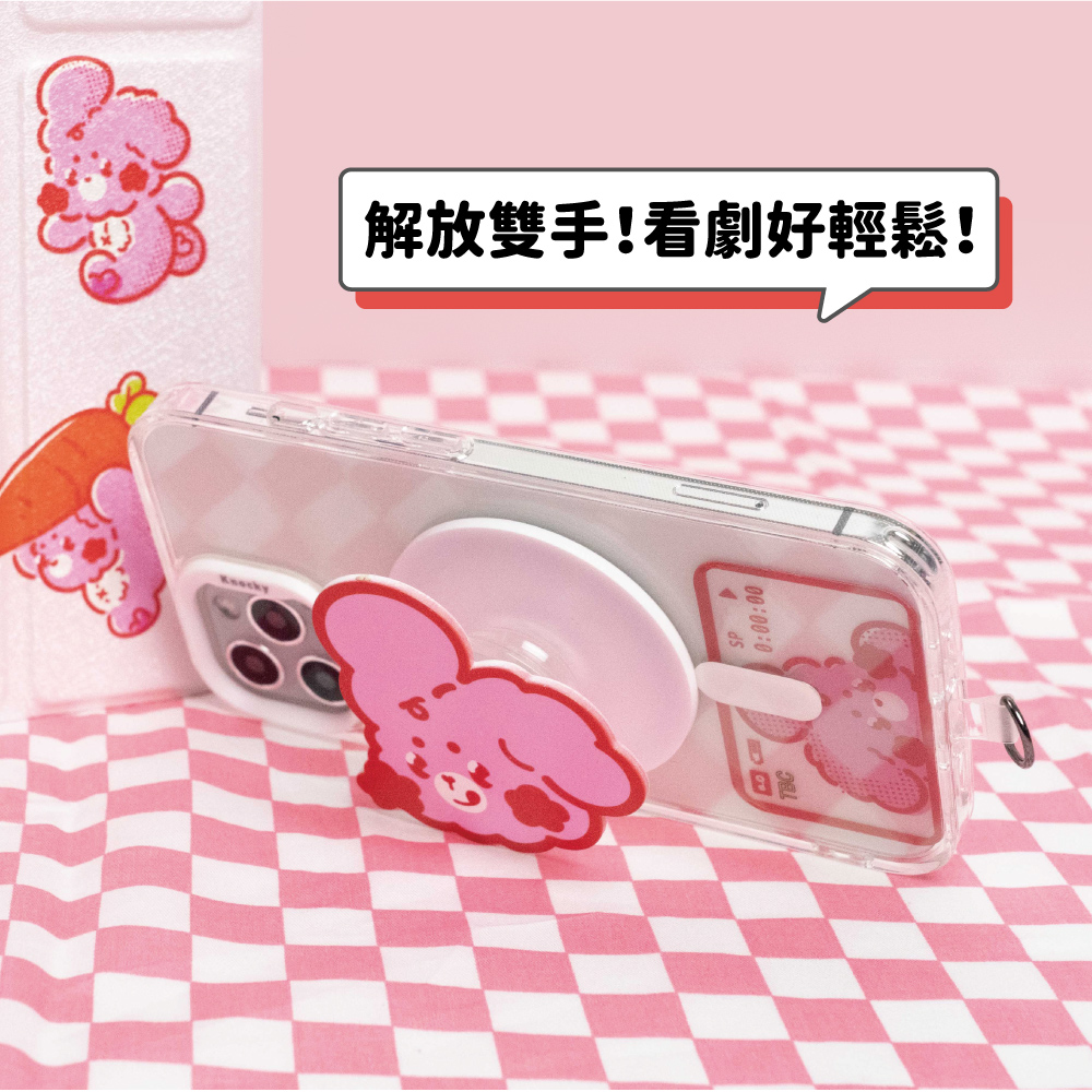 Knocky原創聯名 nozomii 妯米『zomii 妯米』磁吸手機氣囊支架 支援MagSafe（送引磁片） | 蝦皮購物