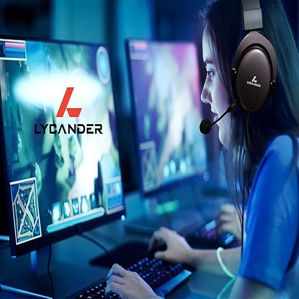 【Lycander】823 USB. 3.5mm 兩用接孔 可卸除式麥克風 電競耳機 | 蝦皮購物