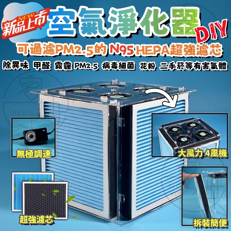 台灣出貨丨CRBOX同款 空氣淨化器 寵物吸毛器 大風量寵物毛髮吸附機 自製空氣吸毛器 PM2.5 負離子空氣淨化機 | 蝦皮購物