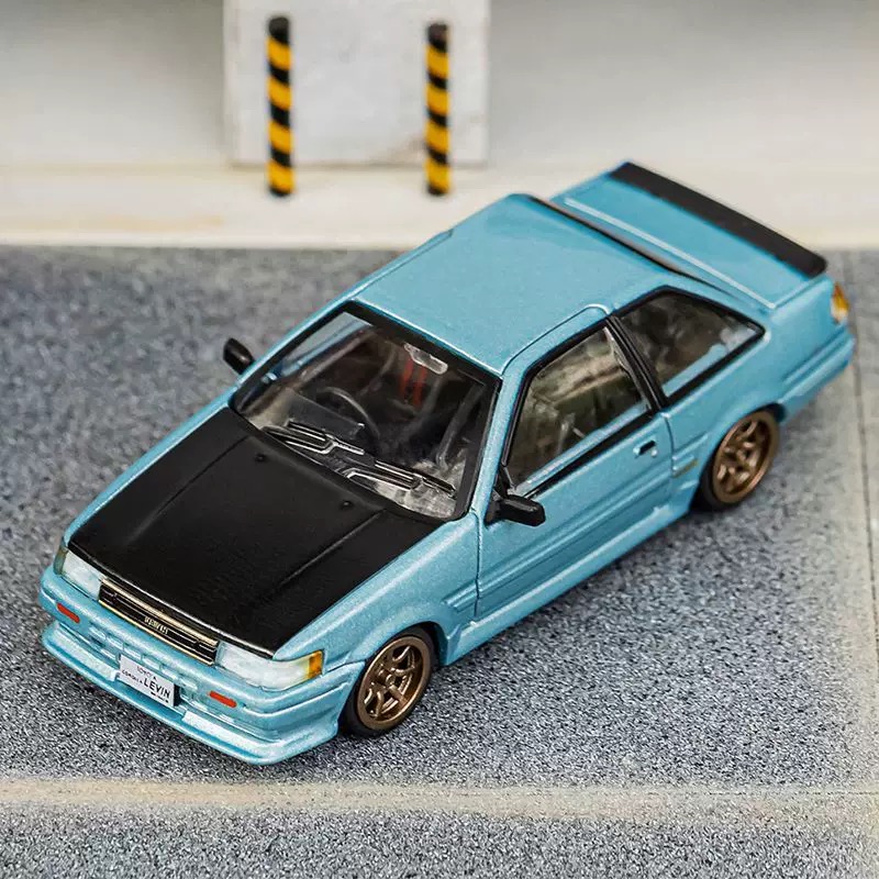 《64SHOP》DCT｜TOYOTA Corolla Levin AE86 RWB寬體改裝樣式｜1/64合金模型車 | 蝦皮購物
