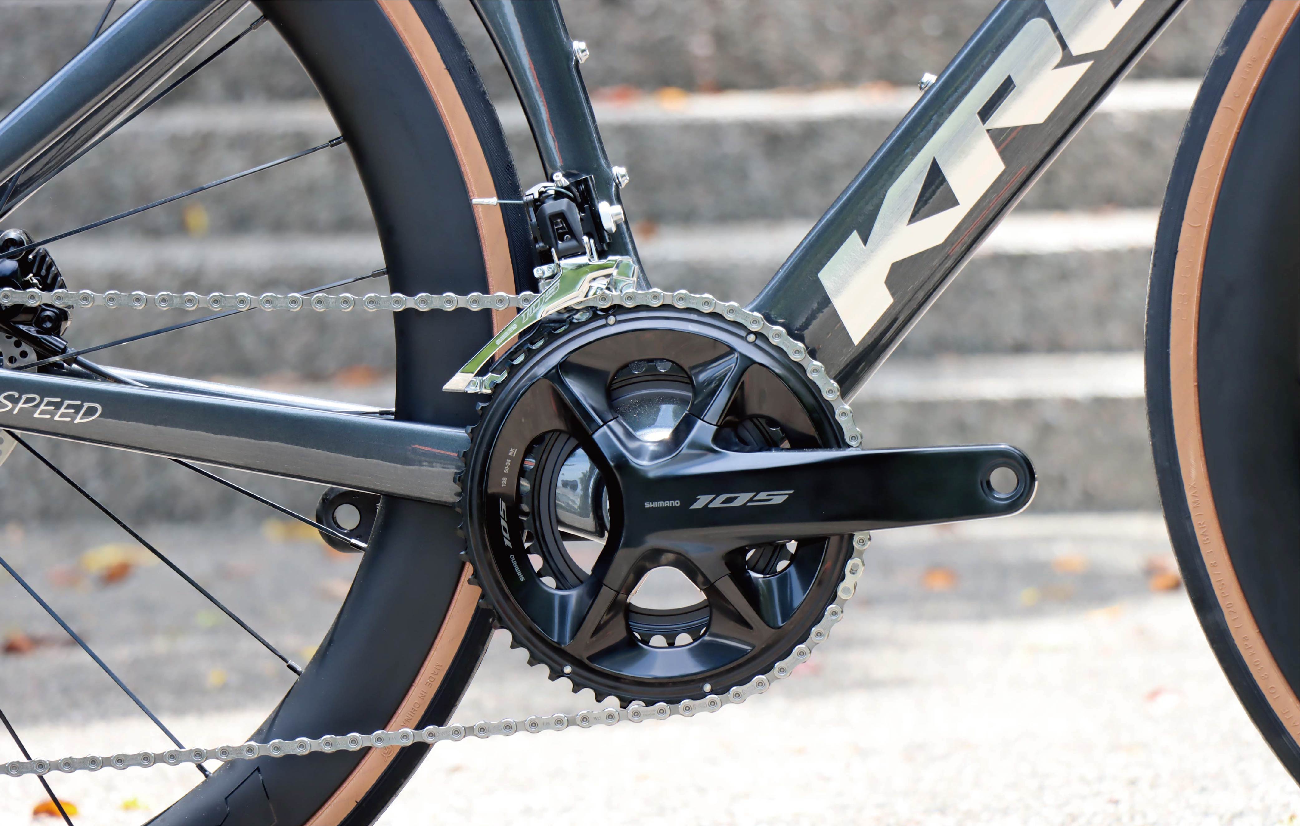 KREX U2 WIND SPEED 碳纖維公路車 Shimano 105 R7120 機械式變速 搭碳纖維板輪 | 蝦皮購物