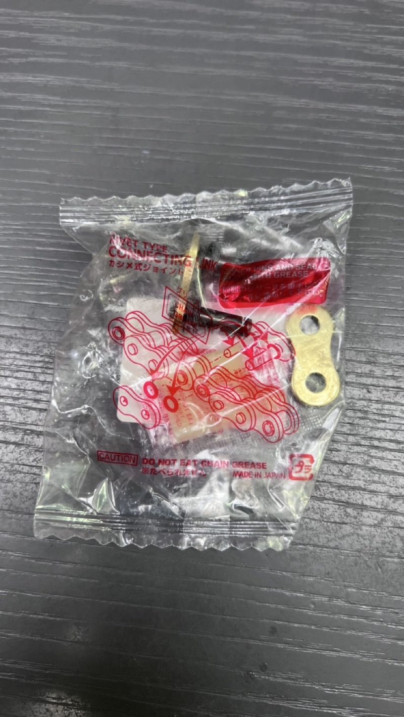 DIY本舖RK 黃金油封鏈條鍊條油封鏈525-120 525 120 XRE 日本原裝進口建祥貿易有限公司| 蝦皮購物