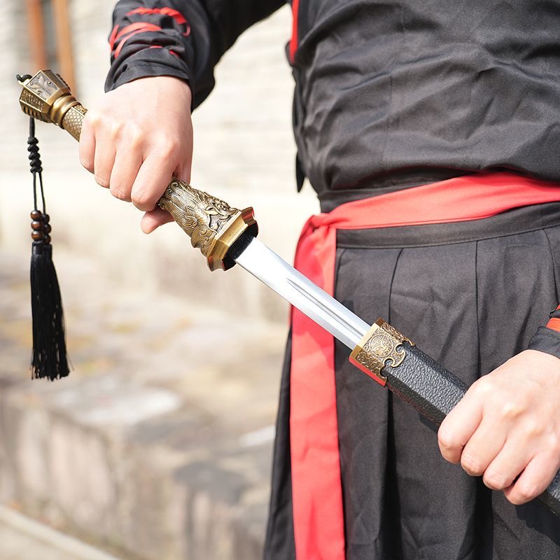 【No.8】高錳鋼 亢龍锏 锏中劍 神鞭 一體鍛打 手工劍 漢劍 秦劍 唐劍 龍泉劍 環首劍 收藏送禮 未開刃 | 蝦皮購物