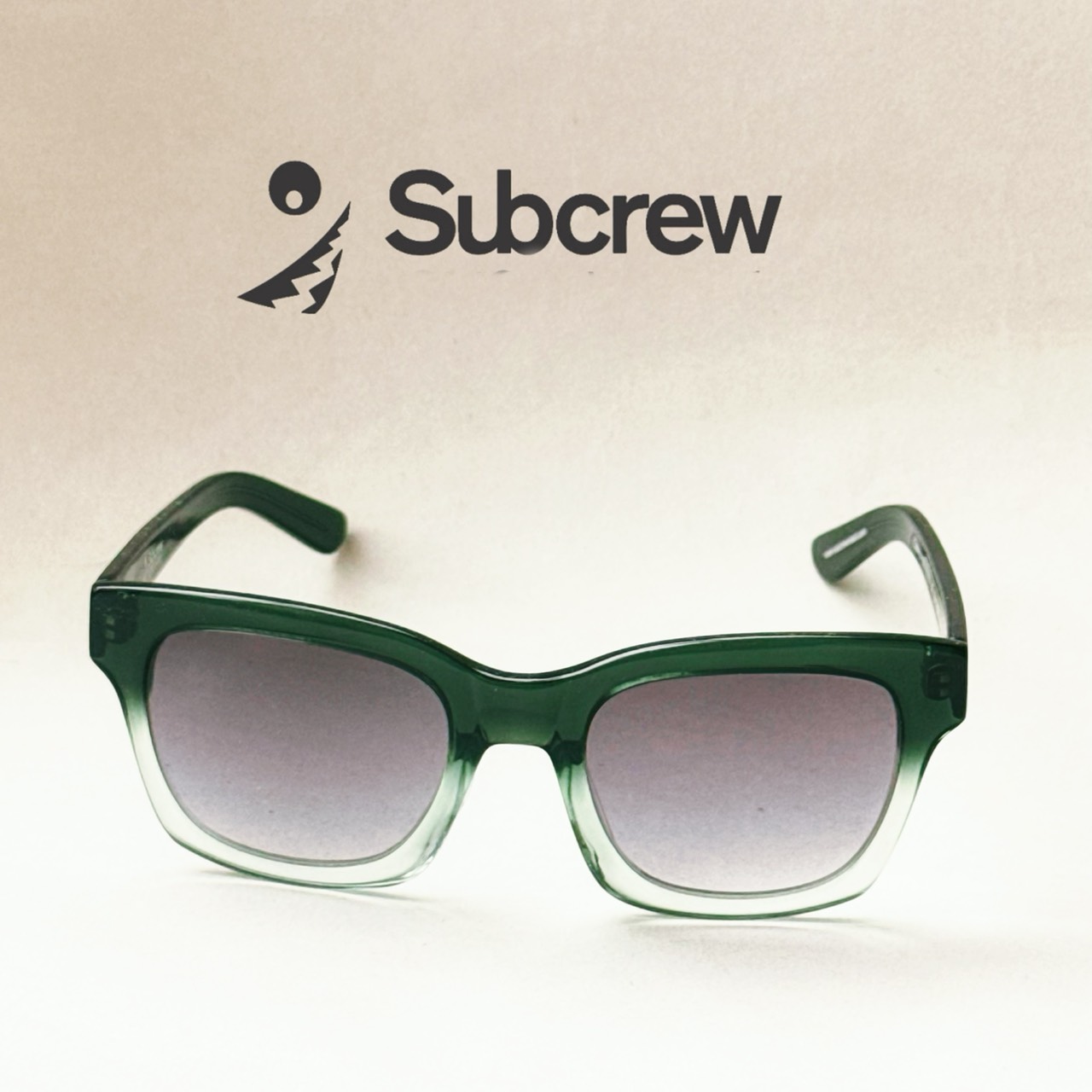 【Subcrew】來自香港的街頭靈魂｜墨綠｜透明系潮流｜空氣感與層次｜｜｜太陽眼鏡｜出清 | 蝦皮購物