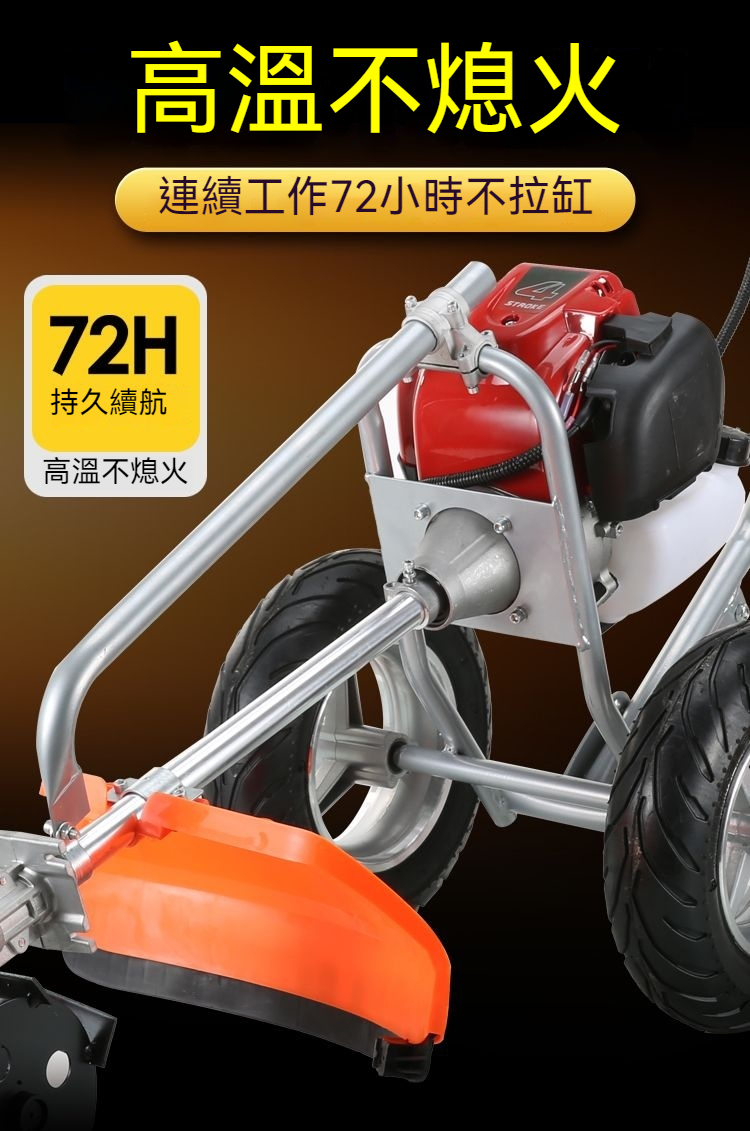 🔥台灣熱銷🔥 汽油割草機 手推式割草機 鬆土機 多功能 松土開溝鋤草 除草機 引擎割草機 大功率割草機 除草機 農用 | 蝦皮購物