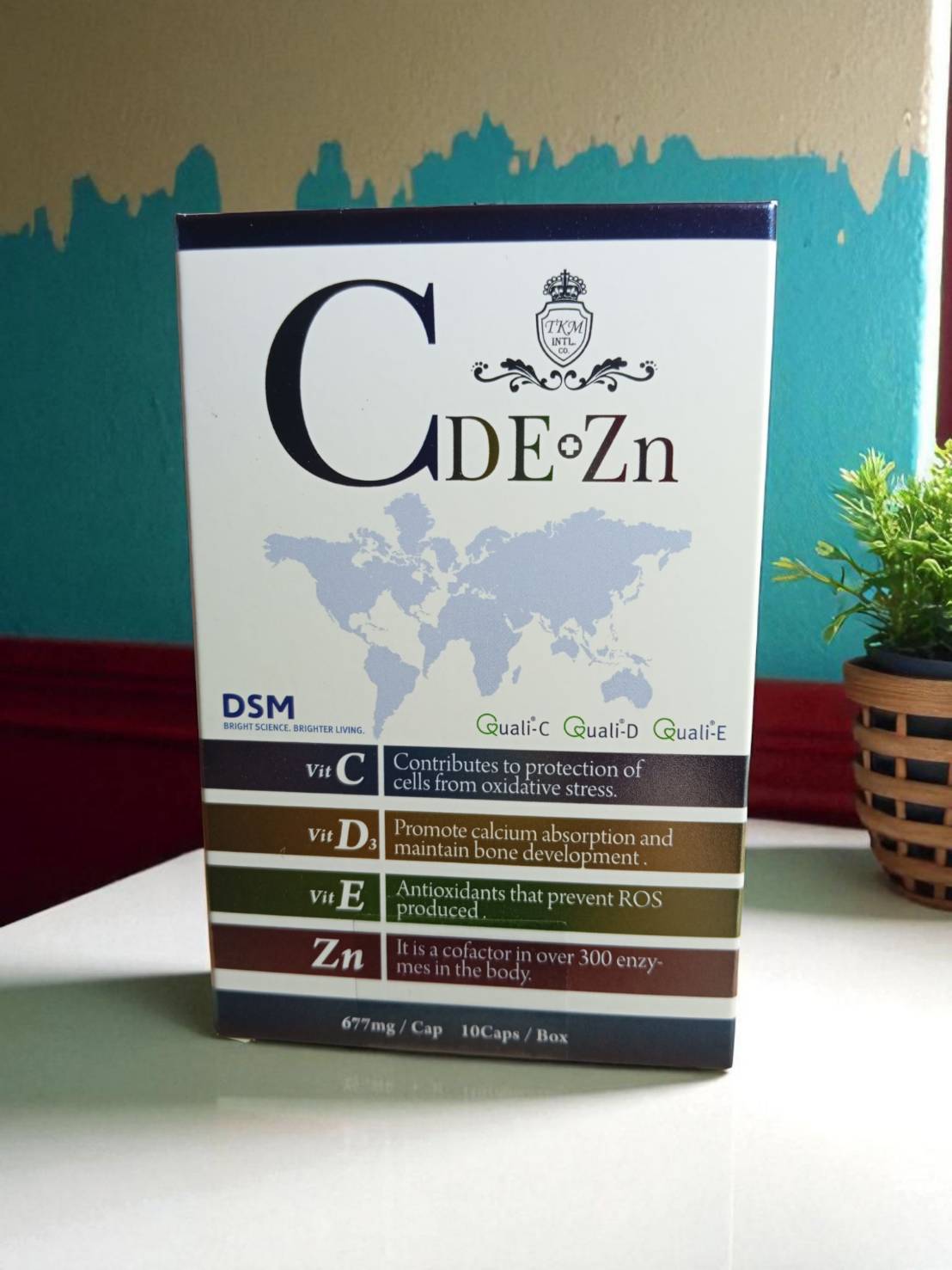 雷科股東紀念品DSM 維生素CDE+鋅 複方膠囊 | 蝦皮購物