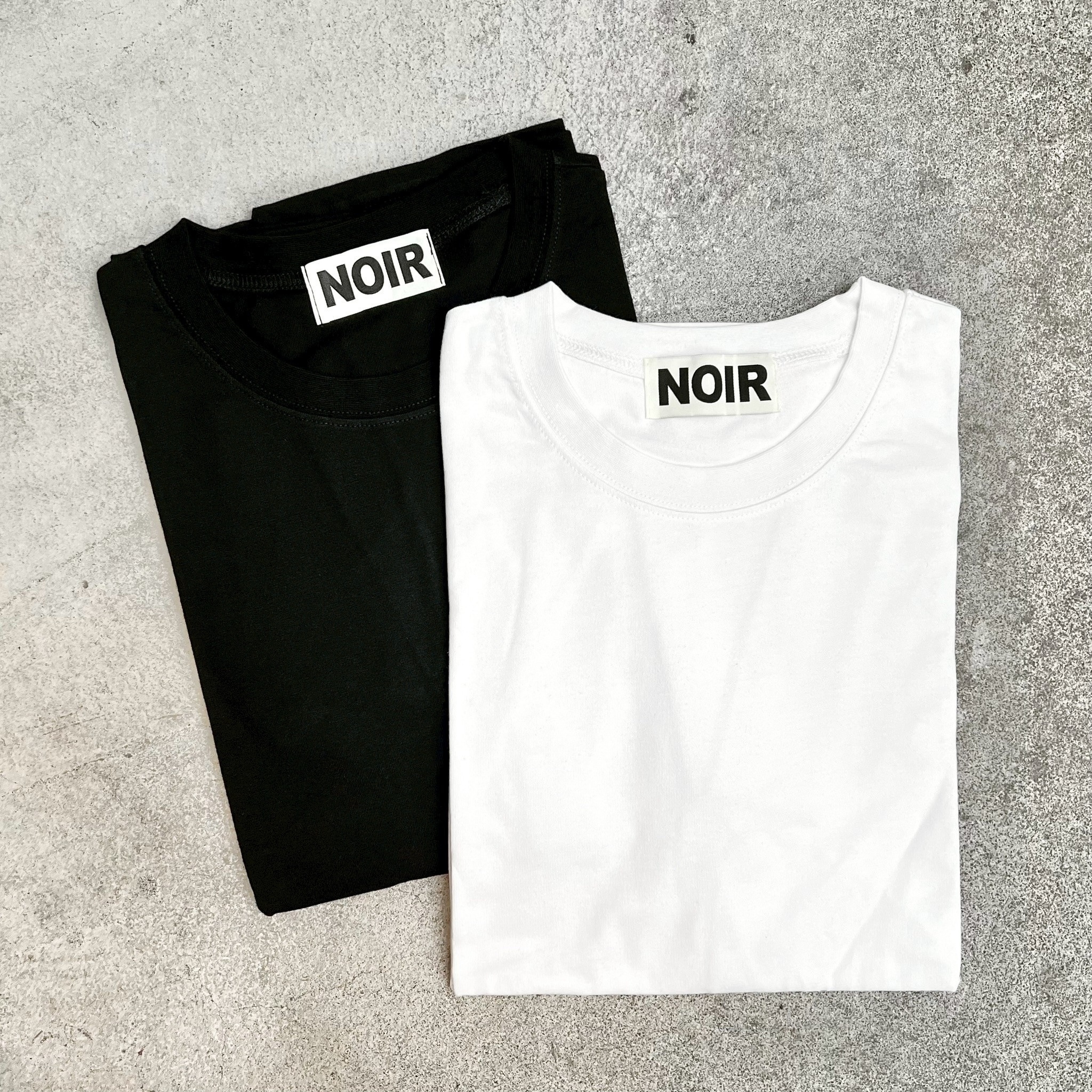 【Qodi】現貨 NOIR 短版 素T Boxy fit 短版 素T 百搭 短T 素面 基本款 寬鬆 短袖T恤 | 蝦皮購物