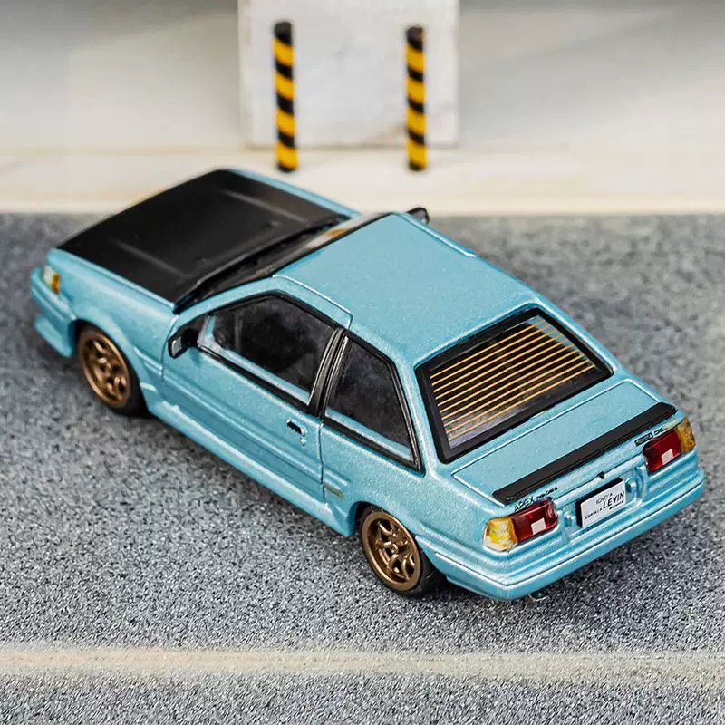 《64SHOP》DCT｜TOYOTA Corolla Levin AE86 RWB寬體改裝樣式｜1/64合金模型車 | 蝦皮購物