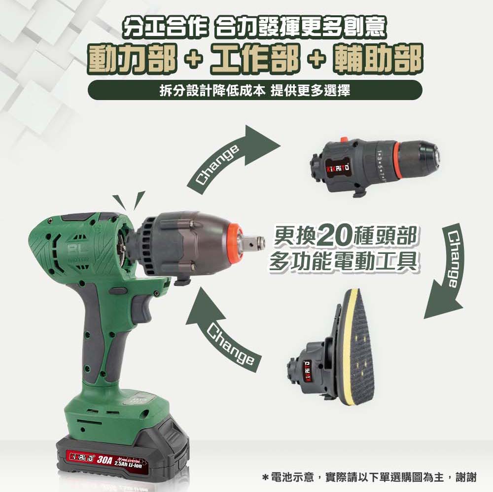 【機械堂】支援20種功能 MAKER PRO 國民工具站 地表最強模組化電動工具! 電鑽 電動扳手 高壓清洗機 | 蝦皮購物