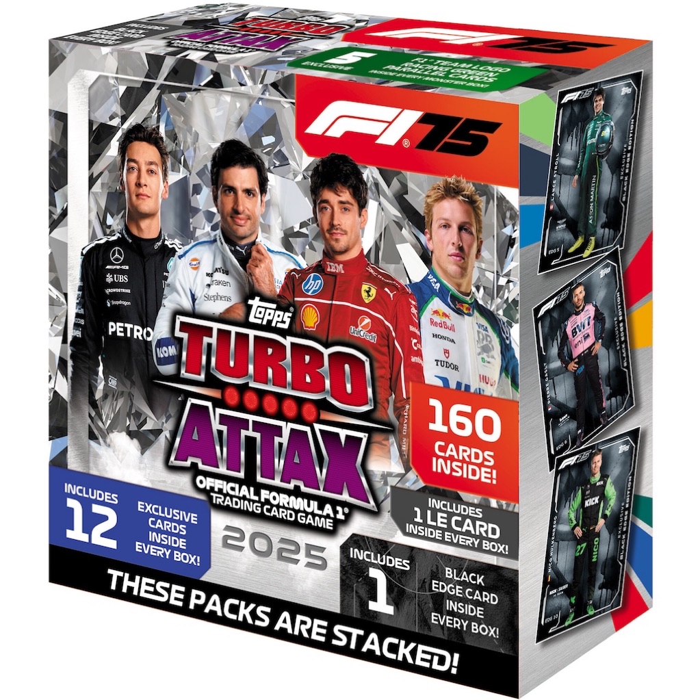 【現貨】F1一級方程式 Turbo Attax 2025（補充罐）遊戲卡牌 球員卡 topps | 蝦皮購物