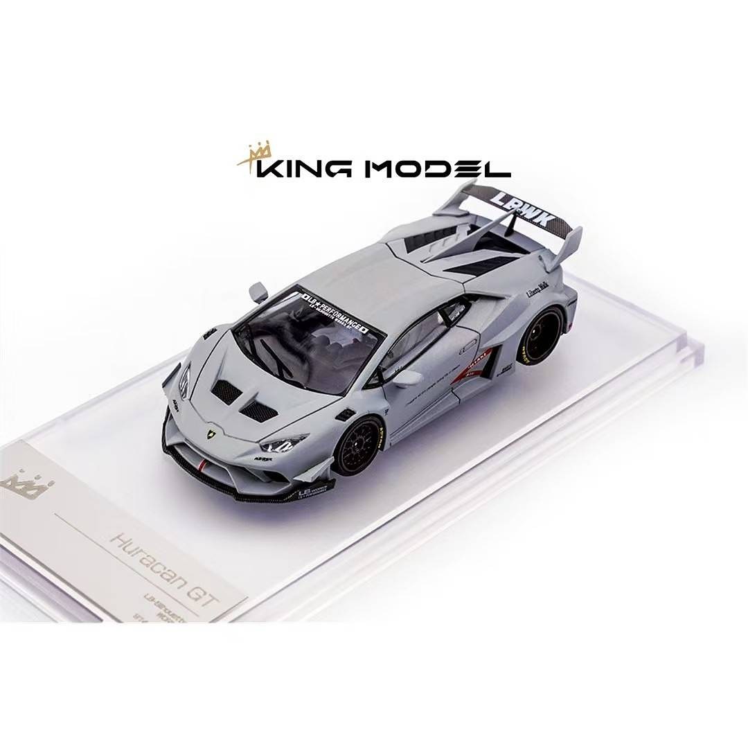 【Shutter】全新現貨 KING Model 1/64 Lamborghin Huracan LBWK 戰鬥灰 | 蝦皮購物