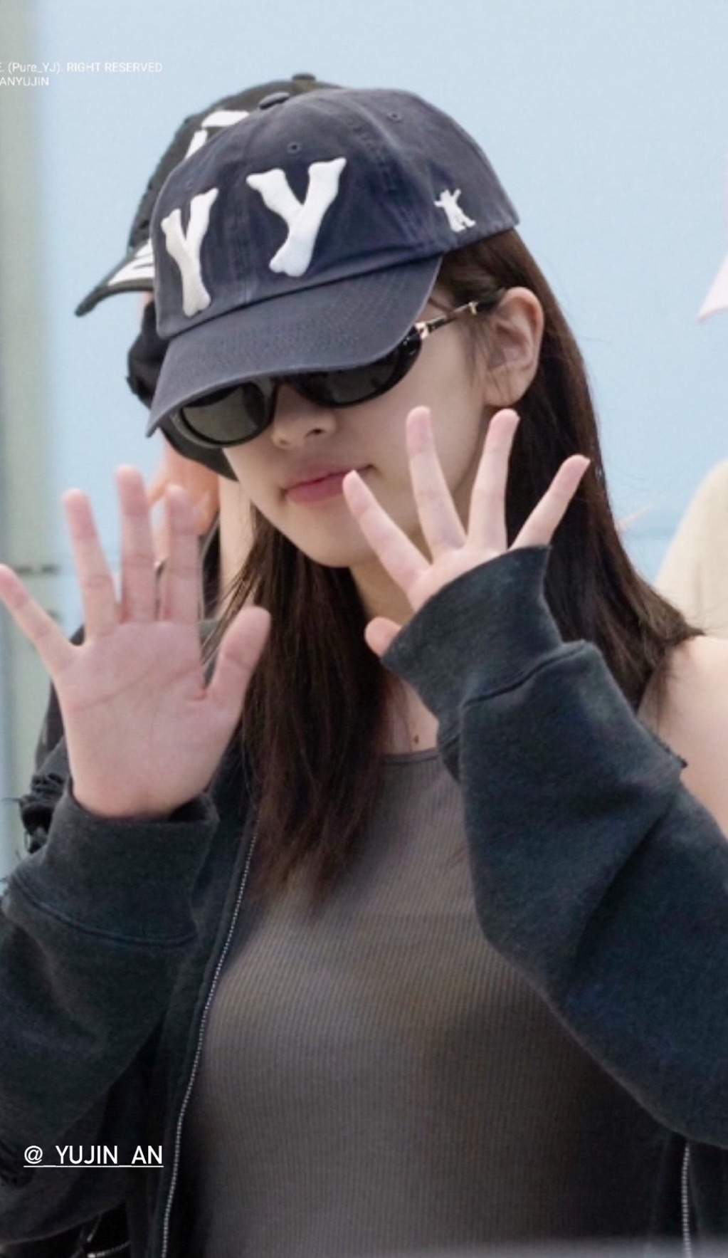 📌現貨+預購韓國代購OPEN YY Yy HEART BONE BALL CAP 刺繡心形