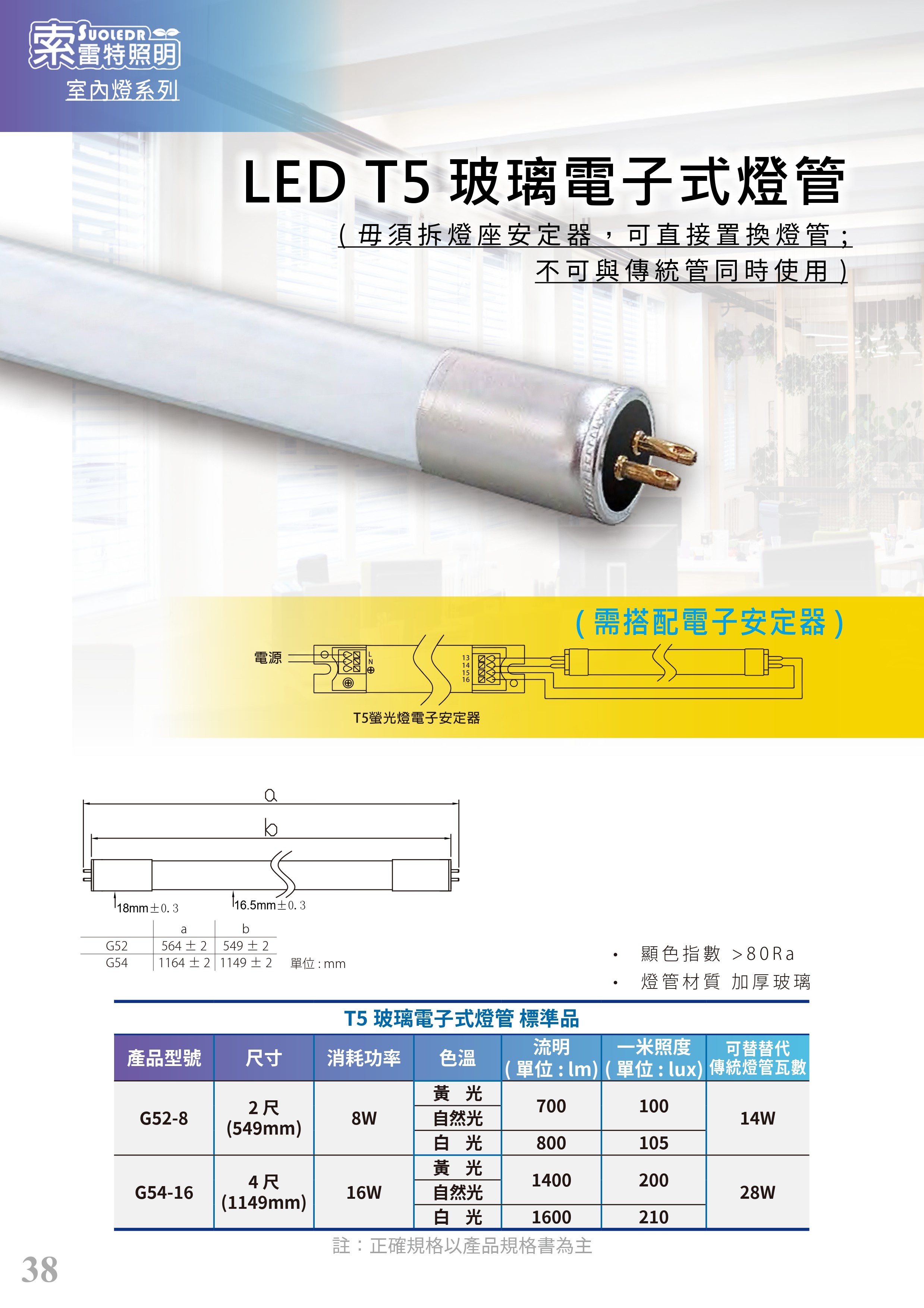 直上 不用拔啟動器 LED T5燈管-電子玻璃燈管 2尺 4尺 細燈管 玻璃燈管 LED燈管 快速安裝 免摘安定器 | 蝦皮購物