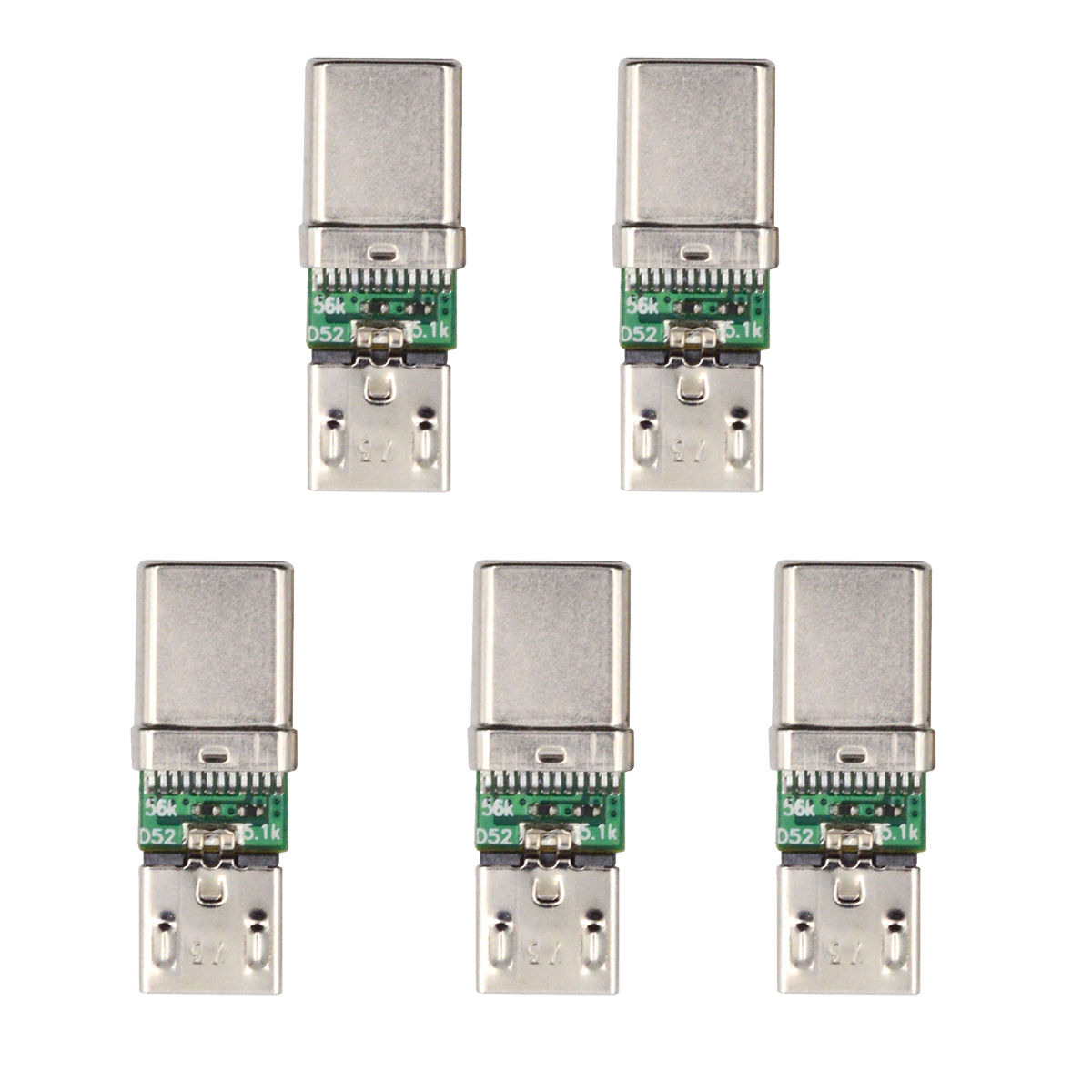 CN-016-CM Micro USB轉Type-C Micro母轉Type-C公 PCBA轉接頭 (一組有5個) | 蝦皮購物