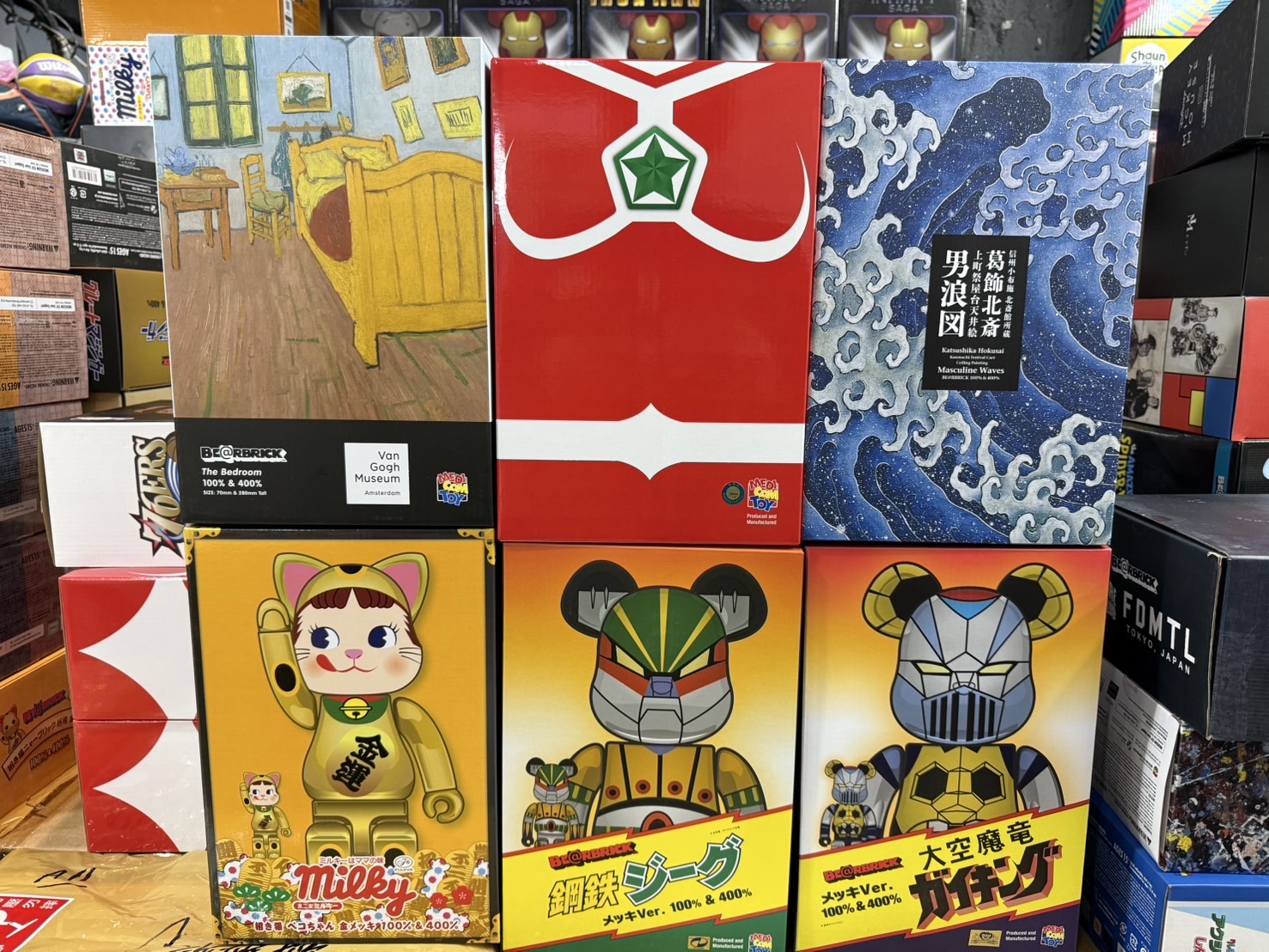 BE@RBRICK - BE@RBRICK 葛飾北斎　100％ &amp; 400％ BE@RBRICK SERIES 50