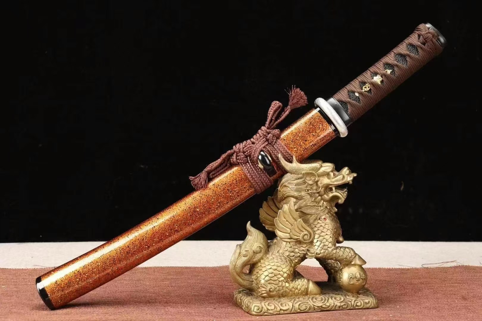 廠家直銷】12寸小烏丸肋差《阡夜》短刀武士刀日本刀肋差居合刀
