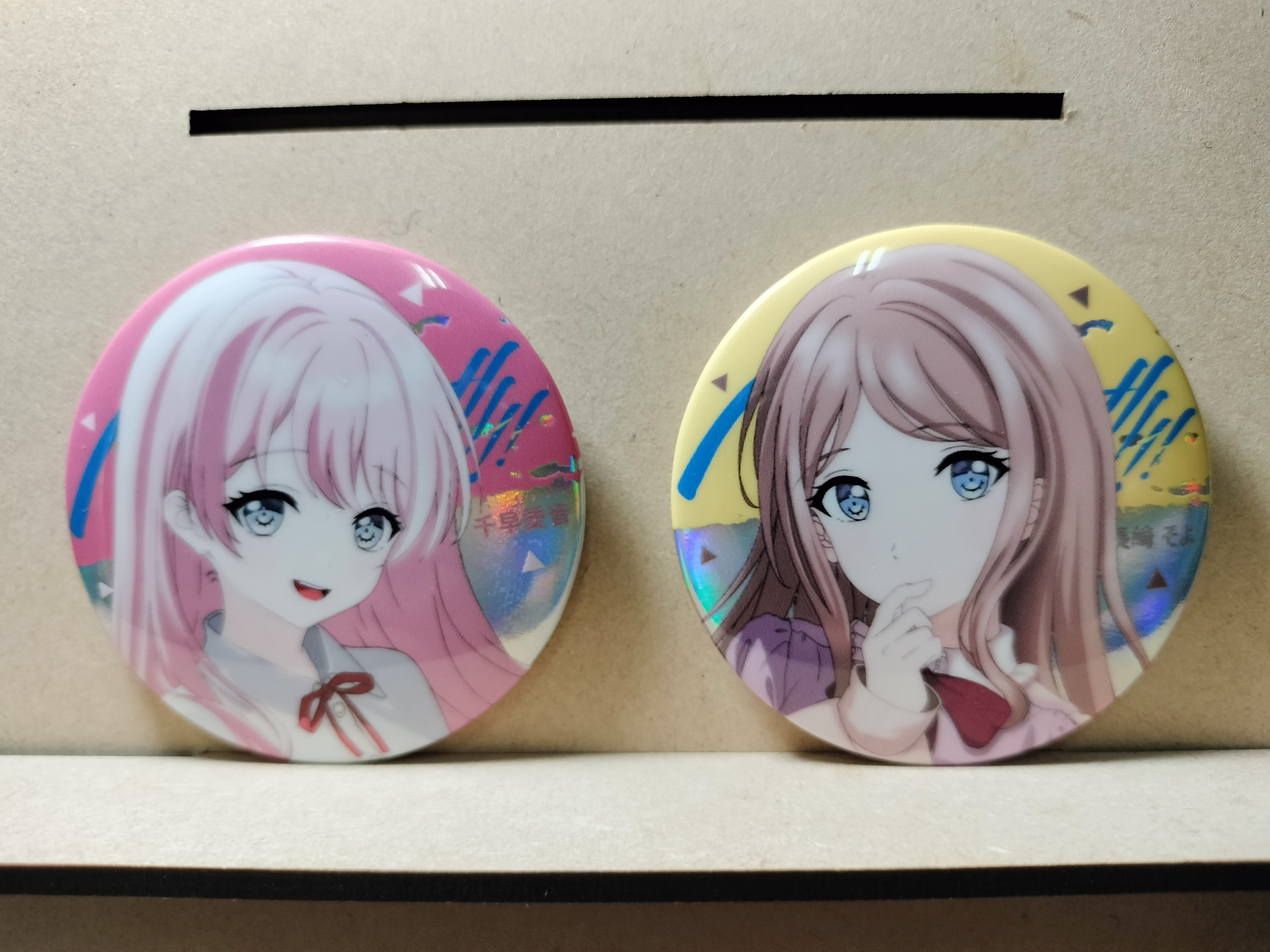 GIGO バンドリ　MyGO！！！！！　千早愛音　長崎素世　ビッグ缶バッジ MYGO 58MM徽章千早愛音長崎素世高松燈要樂奈椎名立希| 蝦皮購物