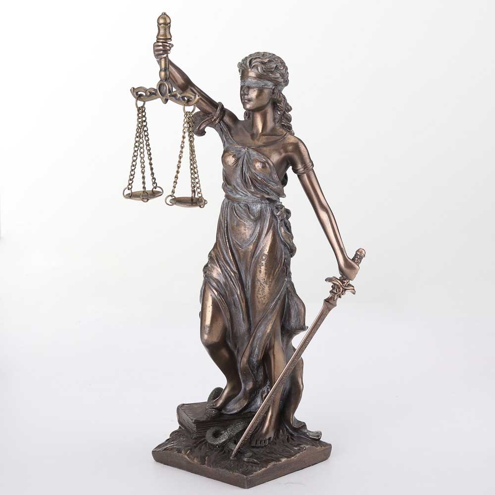 【威羅尼】希臘羅馬古典系列-正義女神LA JUSTICA右手拿天秤 20公分 高 | 蝦皮購物