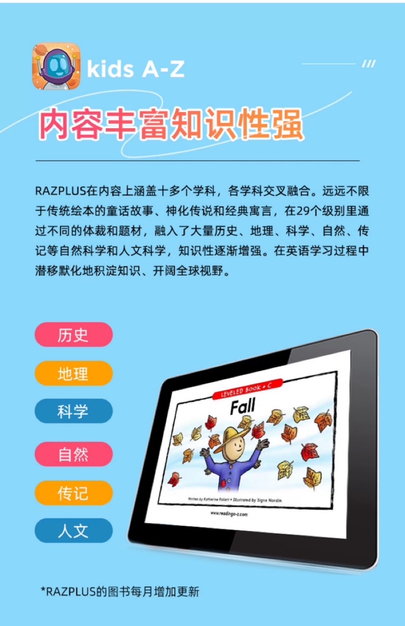 自行學習Raz Plus 幼兒美國小學英語分級閱讀書Raz kids+Reading A-Z 一年份 | 蝦皮購物