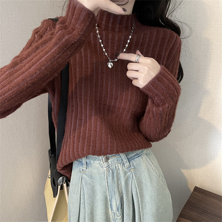 ［特價$169→$139］酷甜方領長袖針織開衫 main image 0