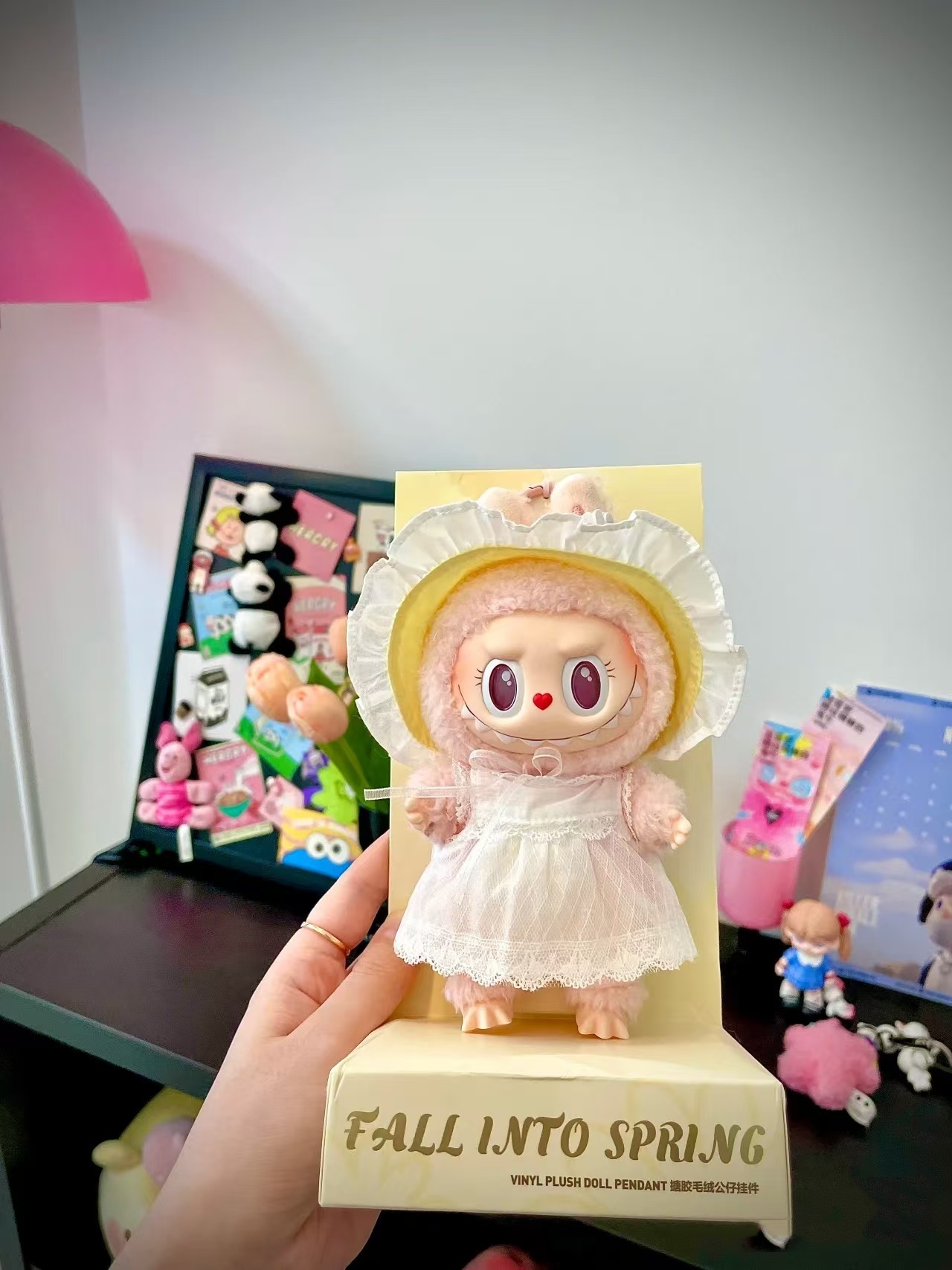 まめちゃん。 POPMART LABUBU MOKOKO 一代 二代 三代 POP MART MOKOKO一代甜心系列搪胶毛绒公仔挂件labubu 乐园限定