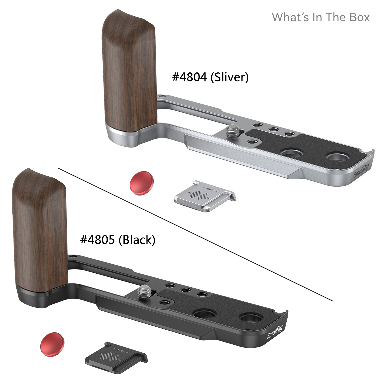 兔大叔 含稅 SmallRig 4804 銀 4805 黑 木質手柄 L型支架 for X100VI X100V | 蝦皮購物