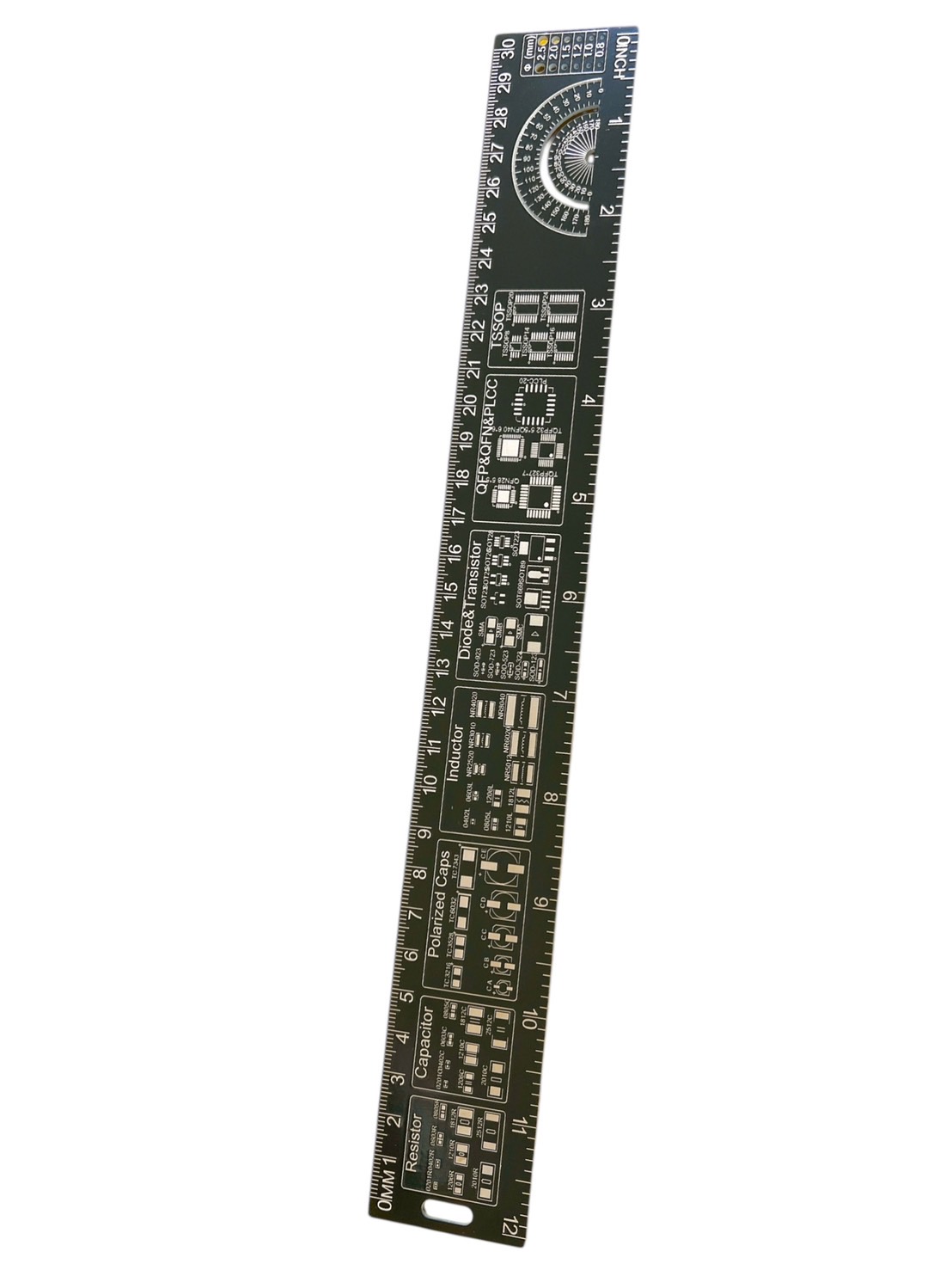 30CM PCB封裝尺 Ruler電路板直尺 電子工程師設計工程尺30CM直尺 台灣出貨 | 蝦皮購物