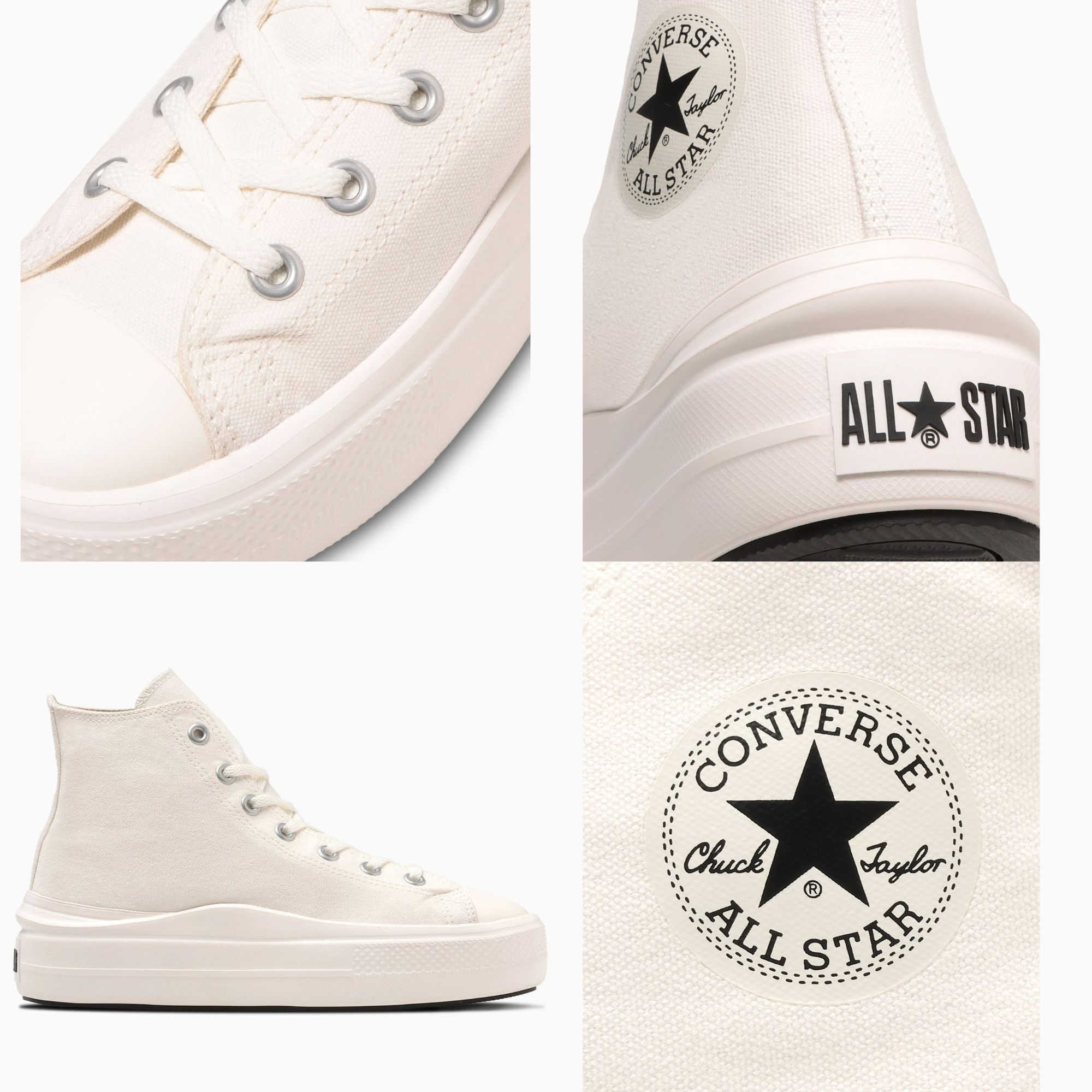 【CHII】日本限定 Converse ALL STAR LIGHT PLTS Ⅱ 高筒 波浪厚底 黑色 白色 淺灰 | 蝦皮購物