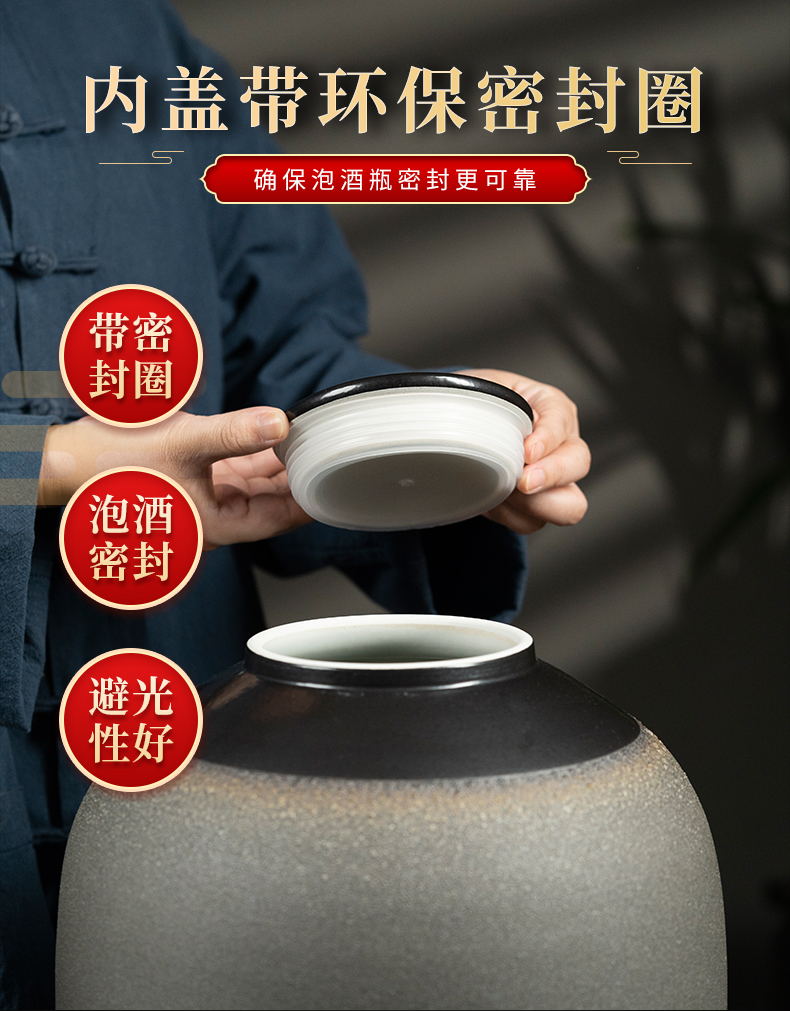 酒壺 酒瓶 酒甕 空酒瓶 陶瓷罐 陶瓷甕 陶瓷壇 雙蓋密封酒壇子 20斤30斤專用 泡酒瓶 酒罐 酒缸 帶龍頭 | 蝦皮購物