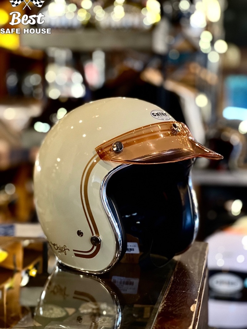 貝斯特安全屋全新發售Chief 復古半透明作舊處理3/4帽專用帽簷帽沿四色| 蝦皮購物