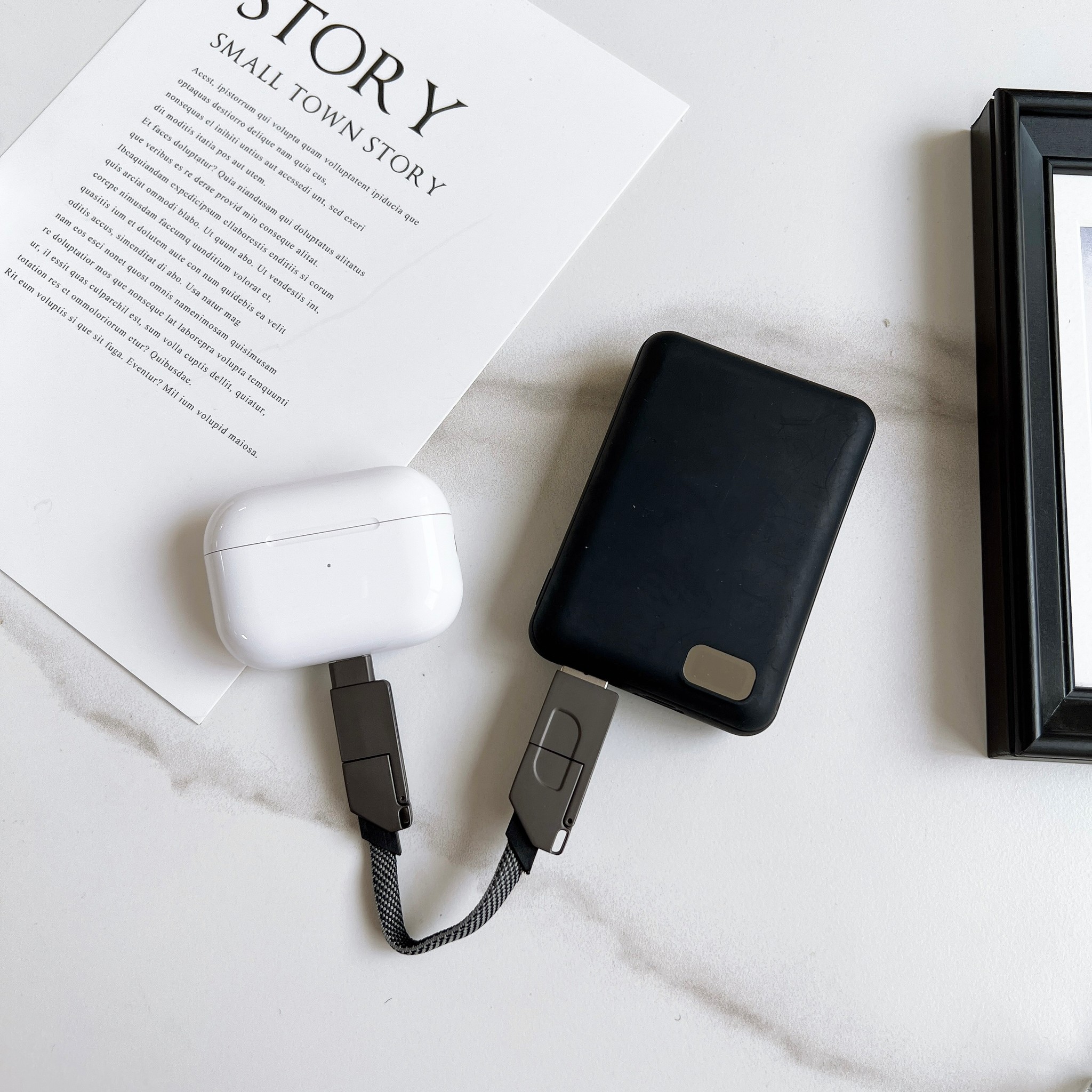 六合一鑰匙扣短線 100W快充充電線 隨身攜帶 適合多設備 Type-C Micro-USB 水果頭 手機 平板 快充 | 蝦皮購物