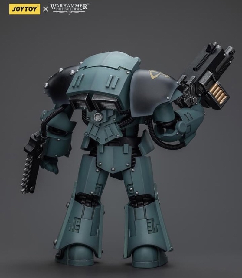 頑聚同樂會 預購 JOYTOY 戰鎚 40K 暗源JT7271 荷魯斯之子 冥府型終結者小隊 復合爆矢槍和鏈鋸拳的終結者 | 蝦皮購物