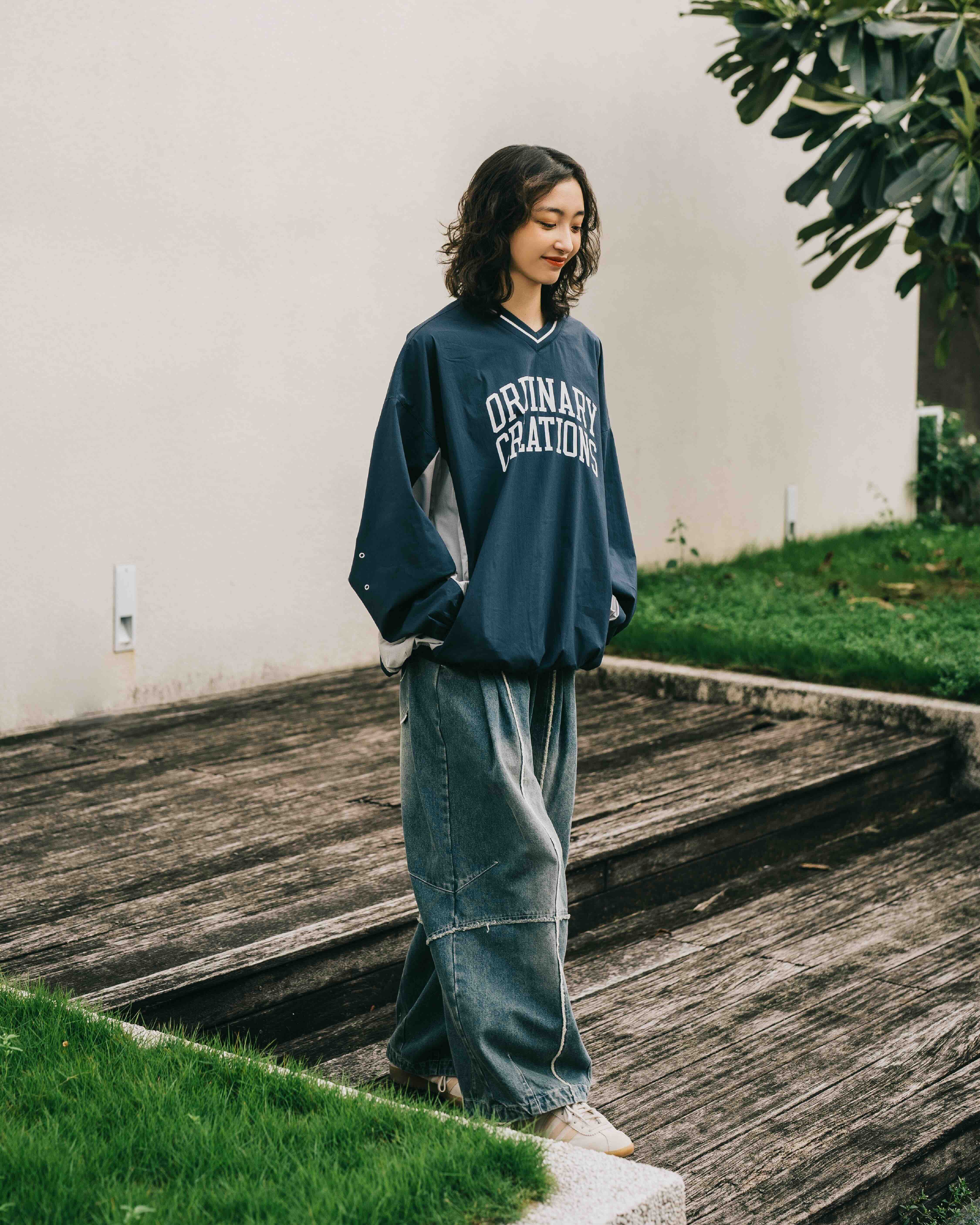 『Definite』ORDINARY / SPLICING HOCKEY JERSEY 拼接滾邊冰球長TEE | 蝦皮購物