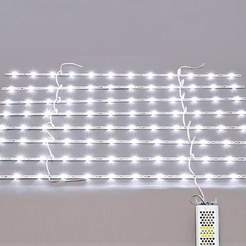LED廣告燈箱鋁條燈3030漫光廣角反射燈條硬燈條廣告燈箱軟膜卡布燈箱捲簾燈條led百貨商場燈箱漫光反射條燈 | 蝦皮購物
