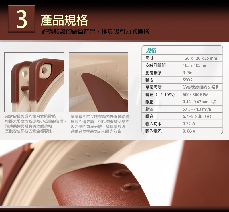 【現貨】貓頭鷹Noctua NF-S12A ULN 靜音風扇 | 蝦皮購物