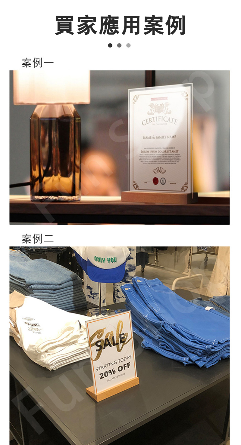 免運🔥立牌 展示牌 壓克力 木頭告示牌 qr code立牌 桌牌 廣告架 A4 桌面廣告牌 菜單牌 餐牌 | 蝦皮購物
