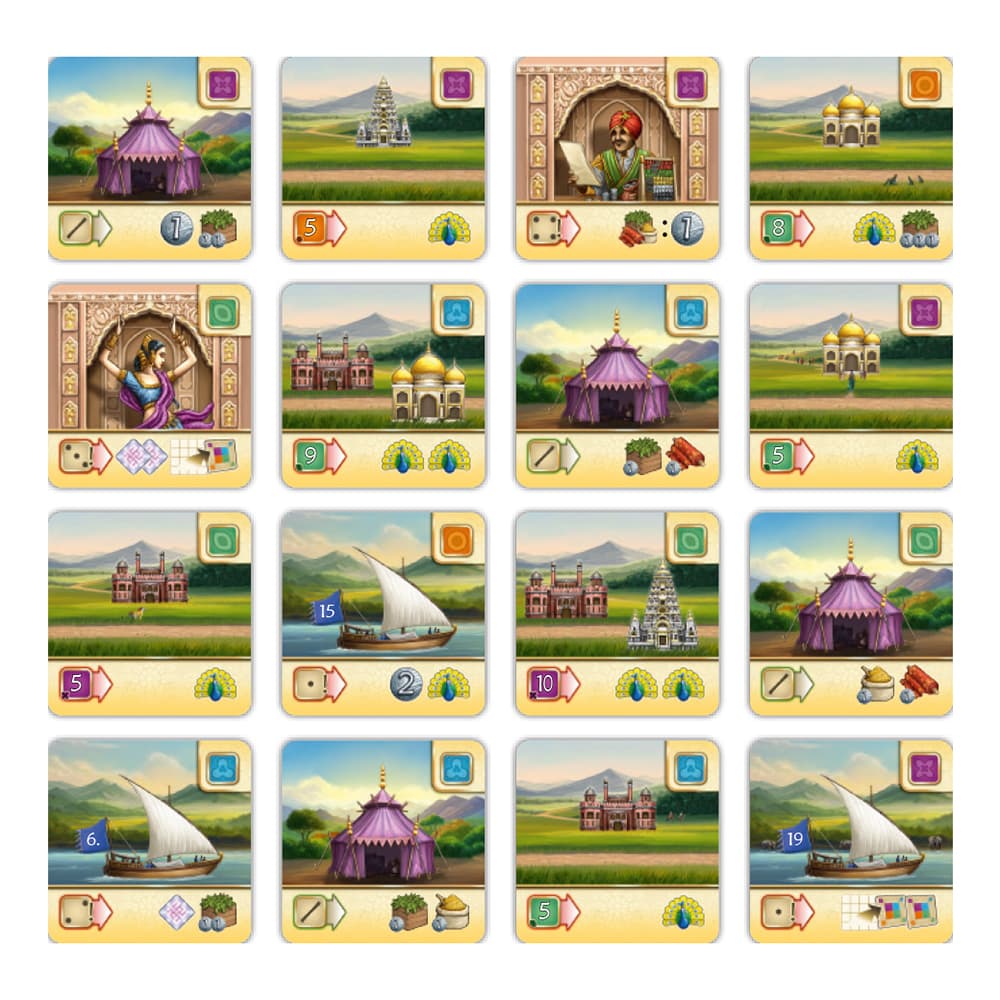 【新天鵝堡桌遊】恆河王權RAJAS OF THE GANGES: CARDS & KARMA-中文版 | 蝦皮購物