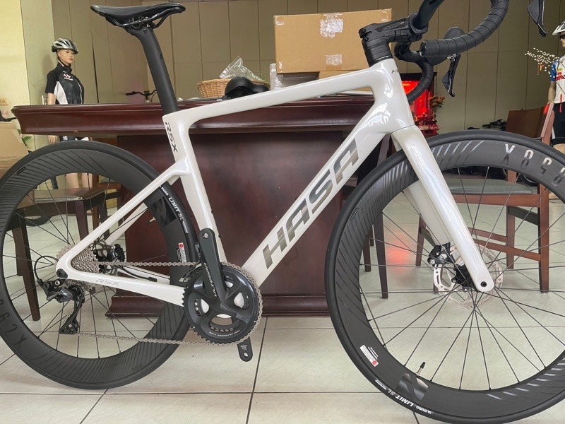 🚲廷捷單車🚲 HASA RSX 碟煞碳纖維公路車/UltegraDi2/105Di2/R7120/SLR輕量化碳纖一體把 | 蝦皮購物