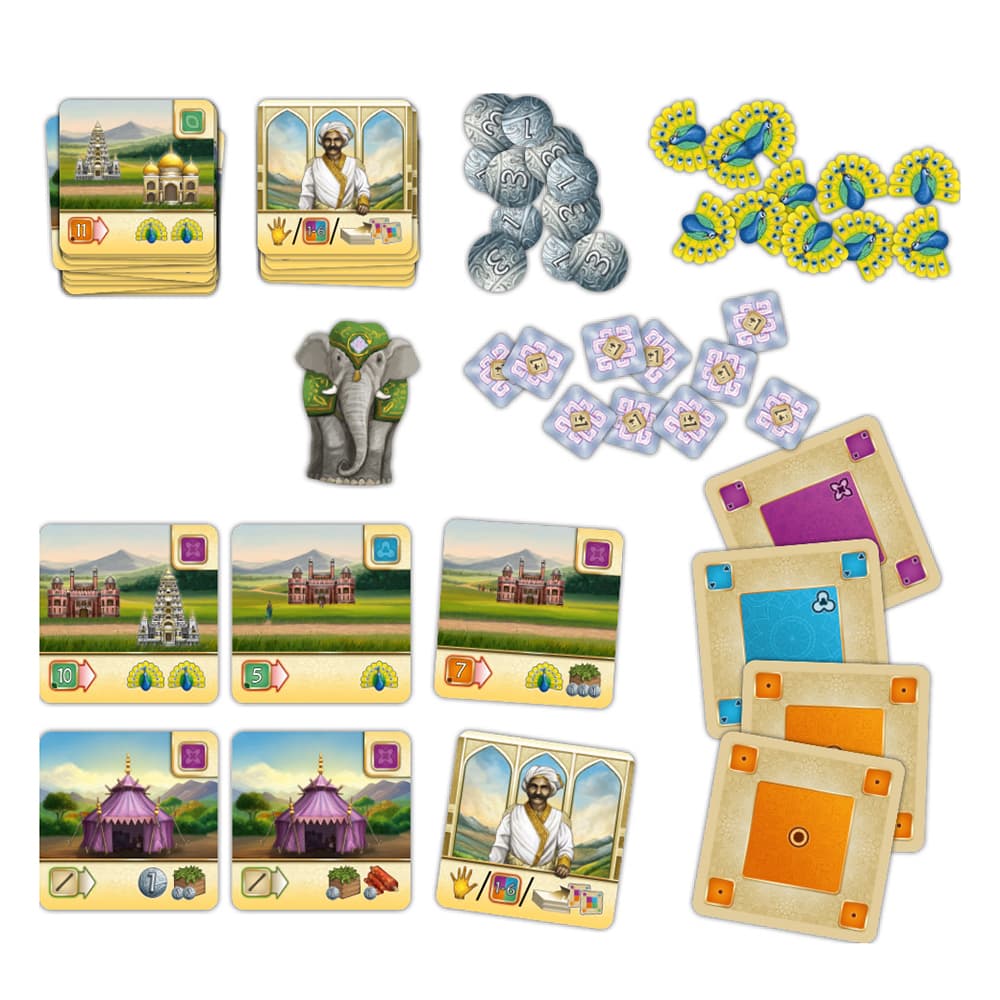 【新天鵝堡桌遊】恆河王權RAJAS OF THE GANGES: CARDS & KARMA-中文版 | 蝦皮購物