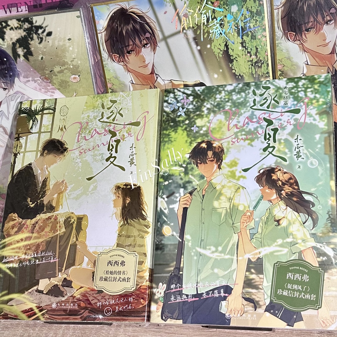 ｜ᴇɪɴꜱᴀʟʟʏ｜實拍｜西西弗獨家函套版｜《逐夏》《逐夏完結篇》木瓜黃 著 | 蝦皮購物