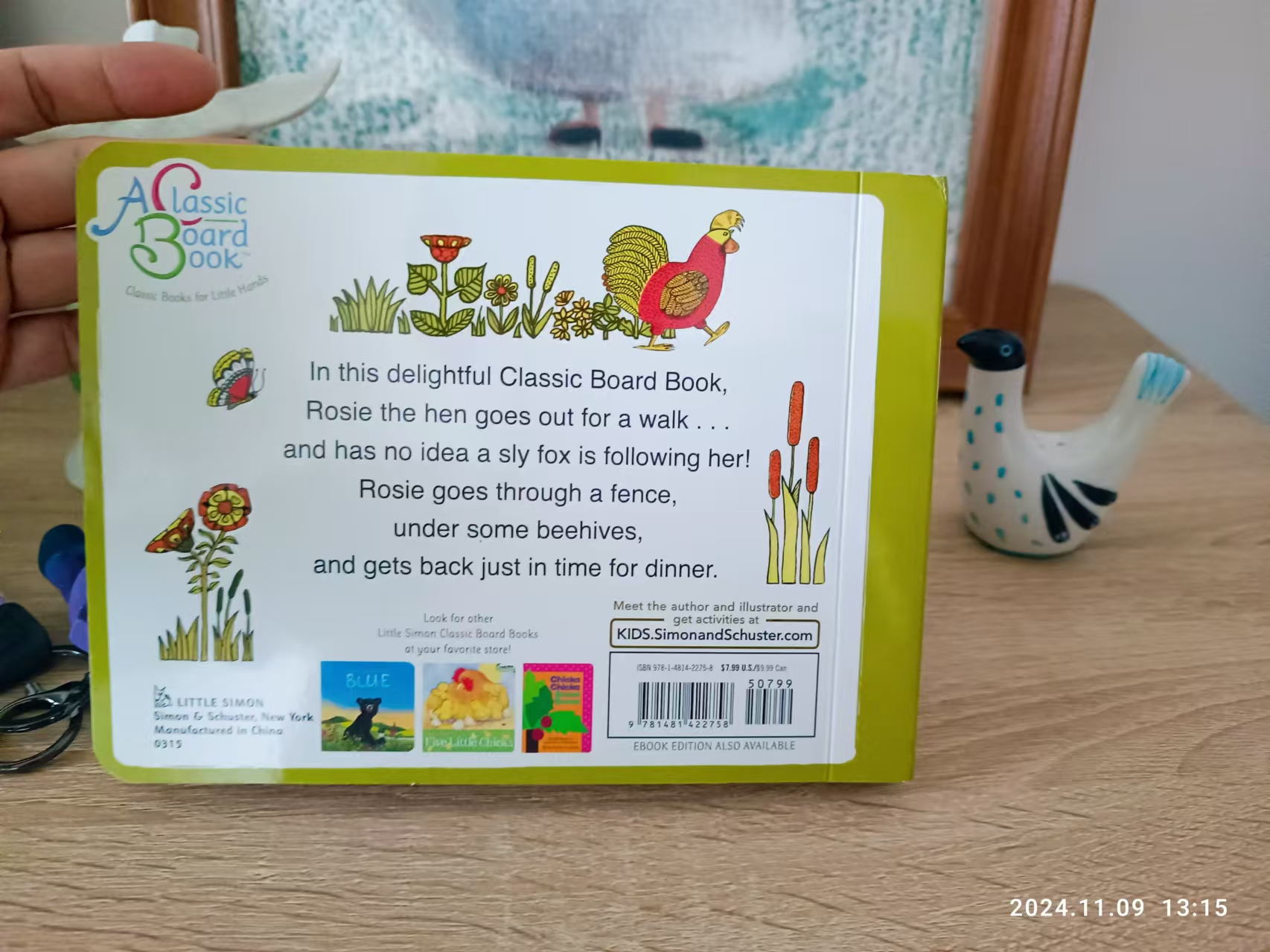 現貨塑封贈音檔🍀經典英文啟蒙繪本🍀Rosie's Walk【硬頁書】🍀Pat Hutchins 🍀缺書店 | 蝦皮購物
