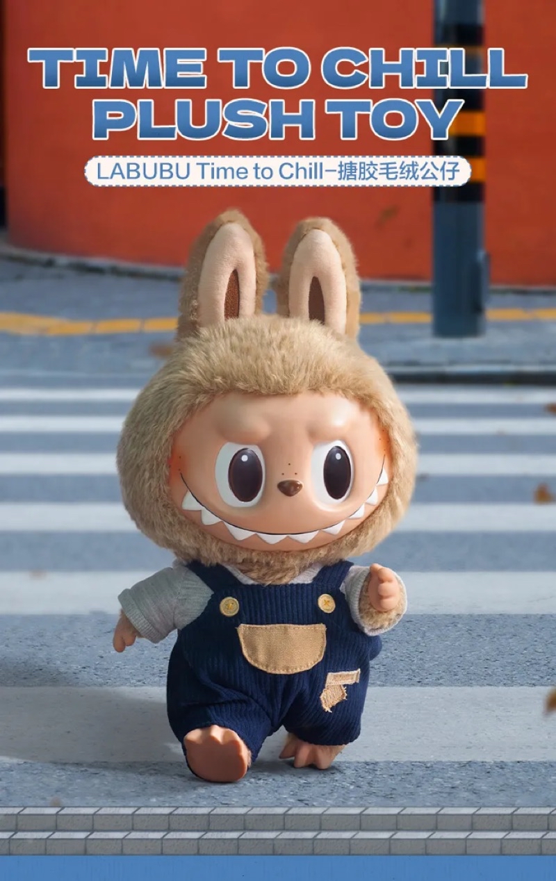 「官方正品」台灣現貨Labubu 初代 大娃 泡泡瑪特 搪膠毛絨公仔 | 蝦皮購物