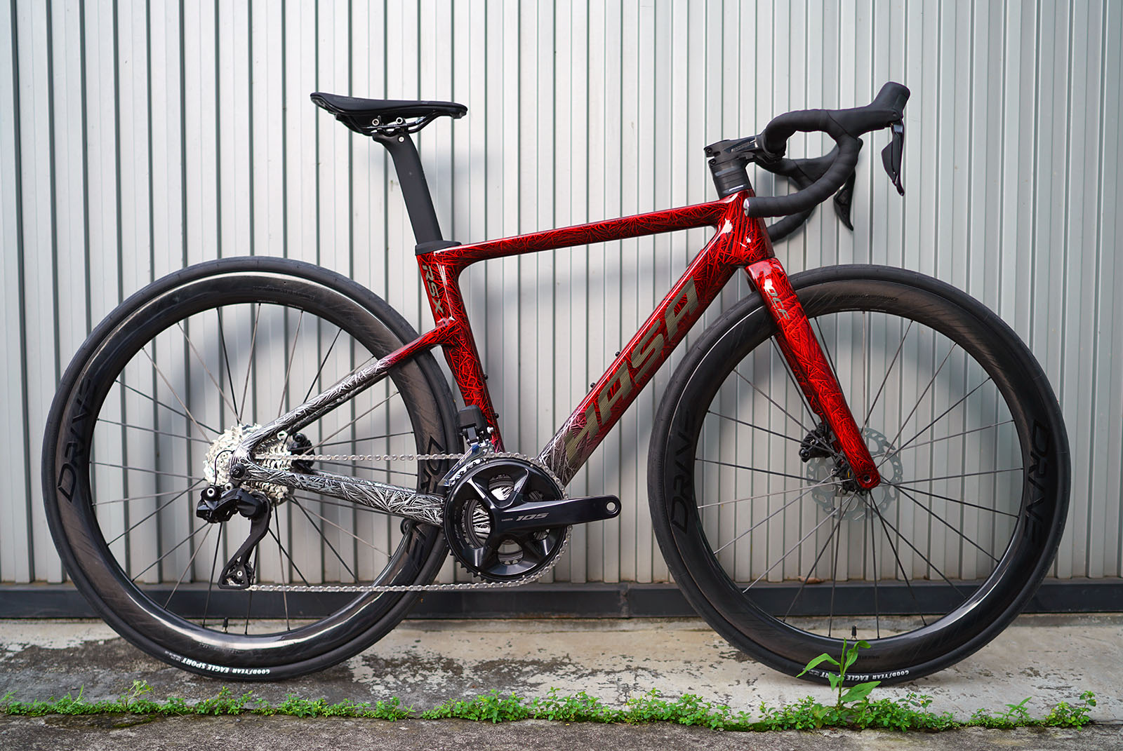 HASA RSX 碟煞公路車 全隱藏線 車架組與成車方案 105 Di2電子變速 碳纖輪組 > BIKEfun拜訪單車 | 蝦皮購物