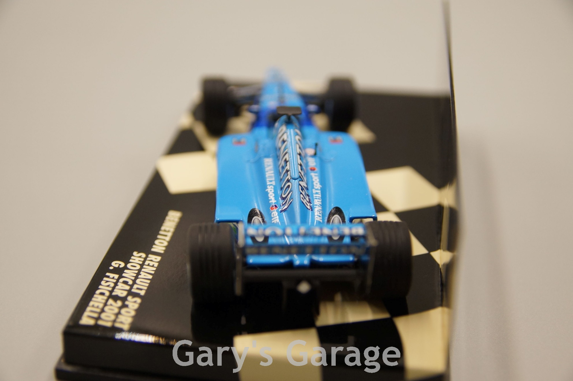 Minichamps 1:43 Benetton Renault Showcar – Fisichella 2001, Miniature F1