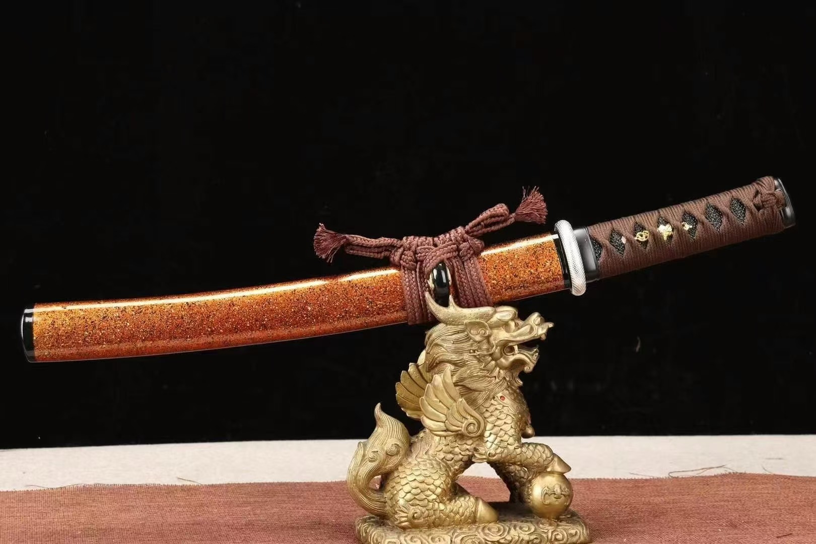 廠家直銷】12寸小烏丸肋差《阡夜》短刀武士刀日本刀肋差居合刀