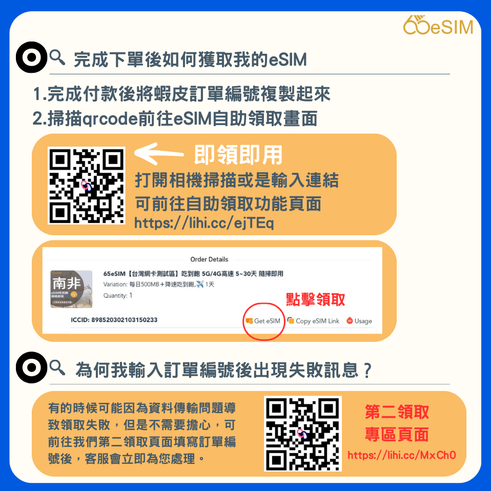 65eSIM【歐洲網卡40國】吃到飽 5G/4G高速 5~30天 隨插即用 歐洲 英國 義大利 多國 eSIM卡 網路 | 蝦皮購物