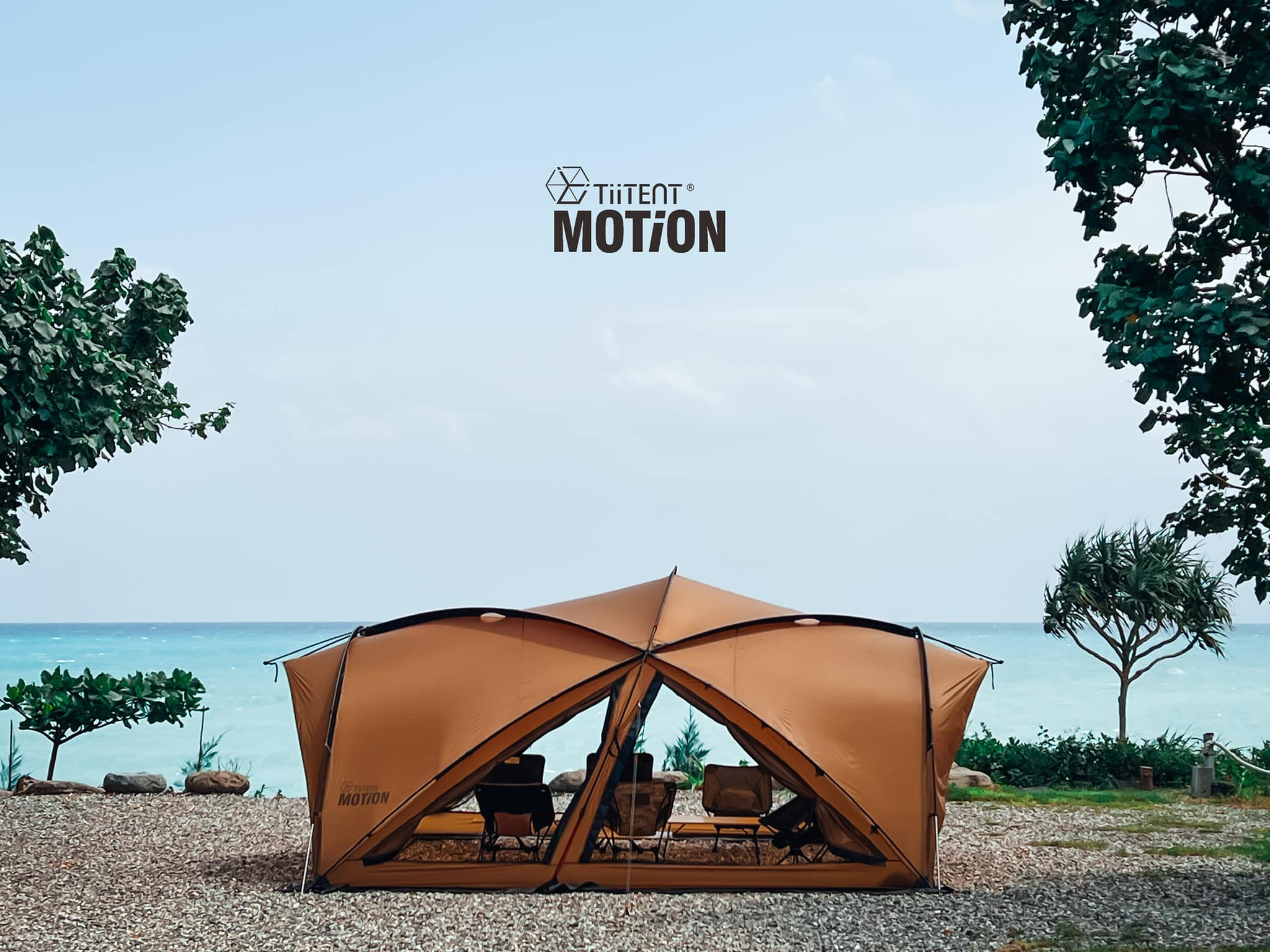 Tiitent Motion 新品未使用品 贈TeraM 3D天幕】TiiTENT Motion 自立帳【露營小站】75D 回收
