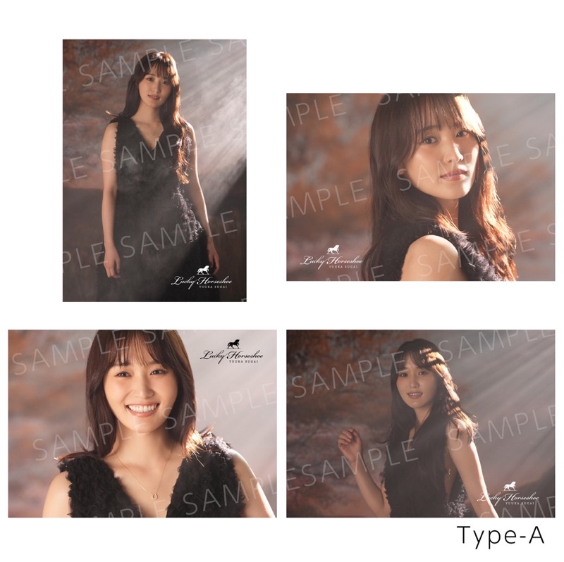 菅井友香 特典 生写真 2枚 Lucky Horseshoe ネックレス 菅井友香 特典 生写真 2枚 Lucky Horseshoe ネックレス