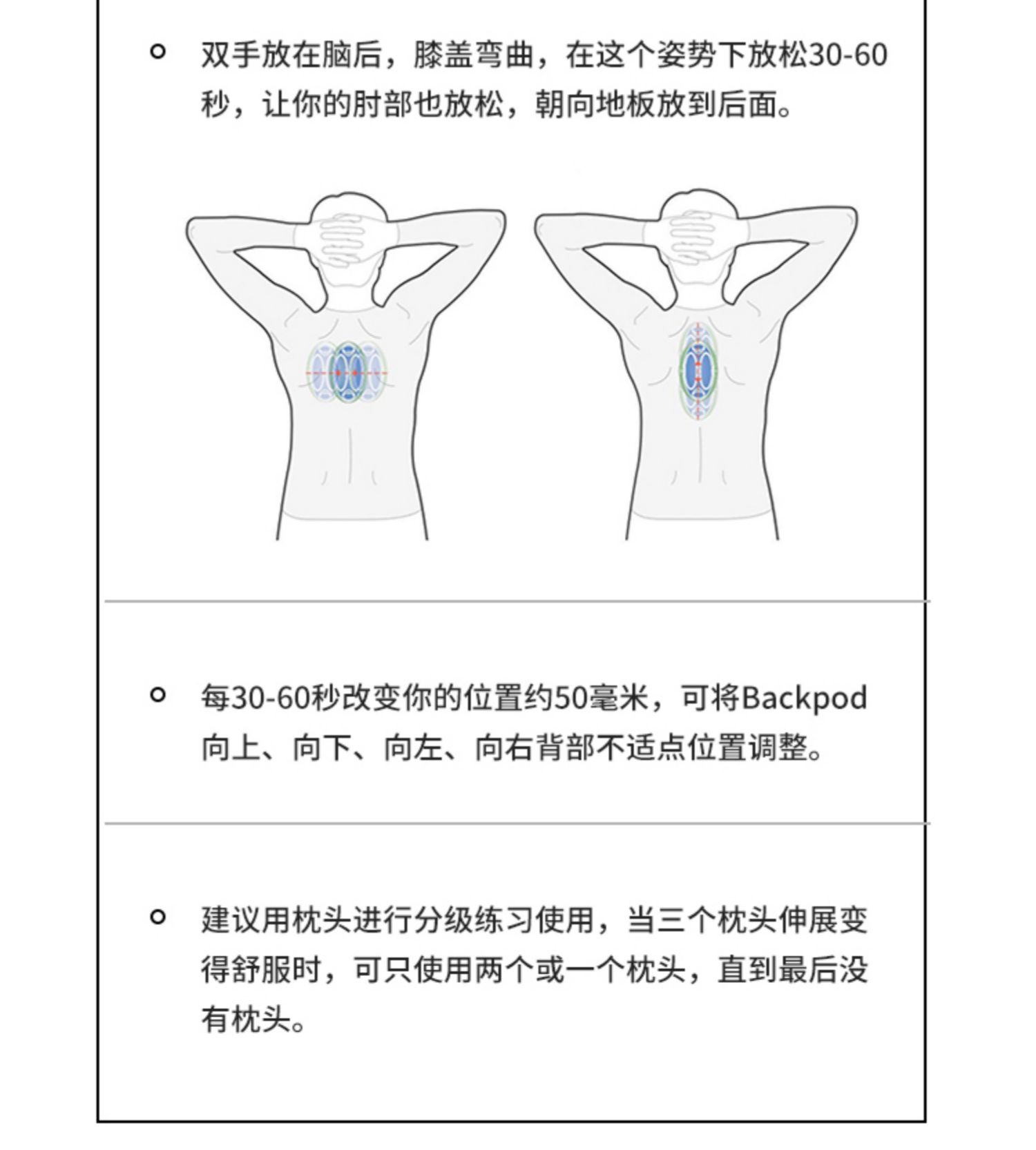 紐西蘭Backpod 脊椎伸展器 背部按摩器 駝背矯正 胸椎 開胸 脊椎拉伸 頸椎 低頭族 姿勢不良 肩頸按摩 物理治療 | 蝦皮購物